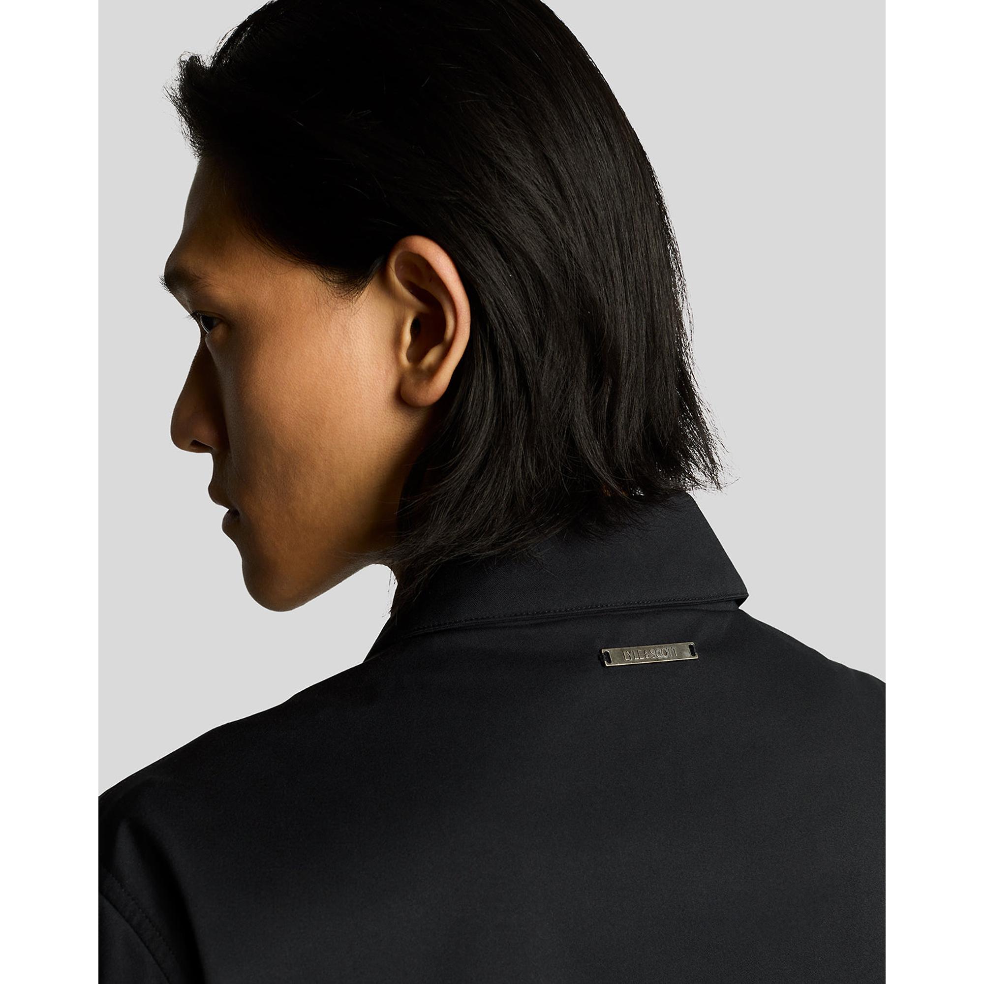 Product image 5 of 7 of Lyle & Scott Men's Technical Twill Overshirt - Lacquer
