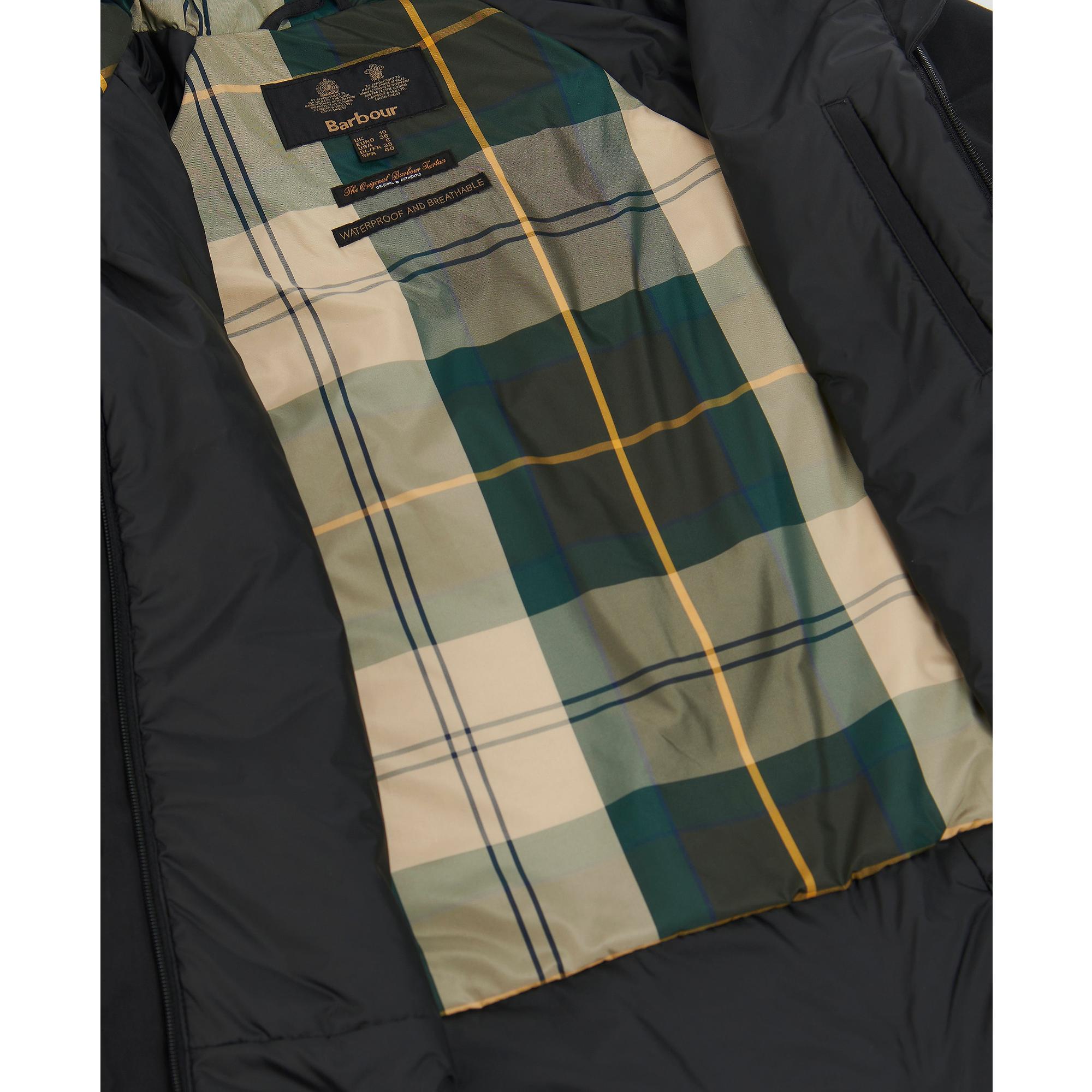 Product image 7 of 8 of Barbour Women's Winter Beadnell Jacket - Black/Ancient Tartan