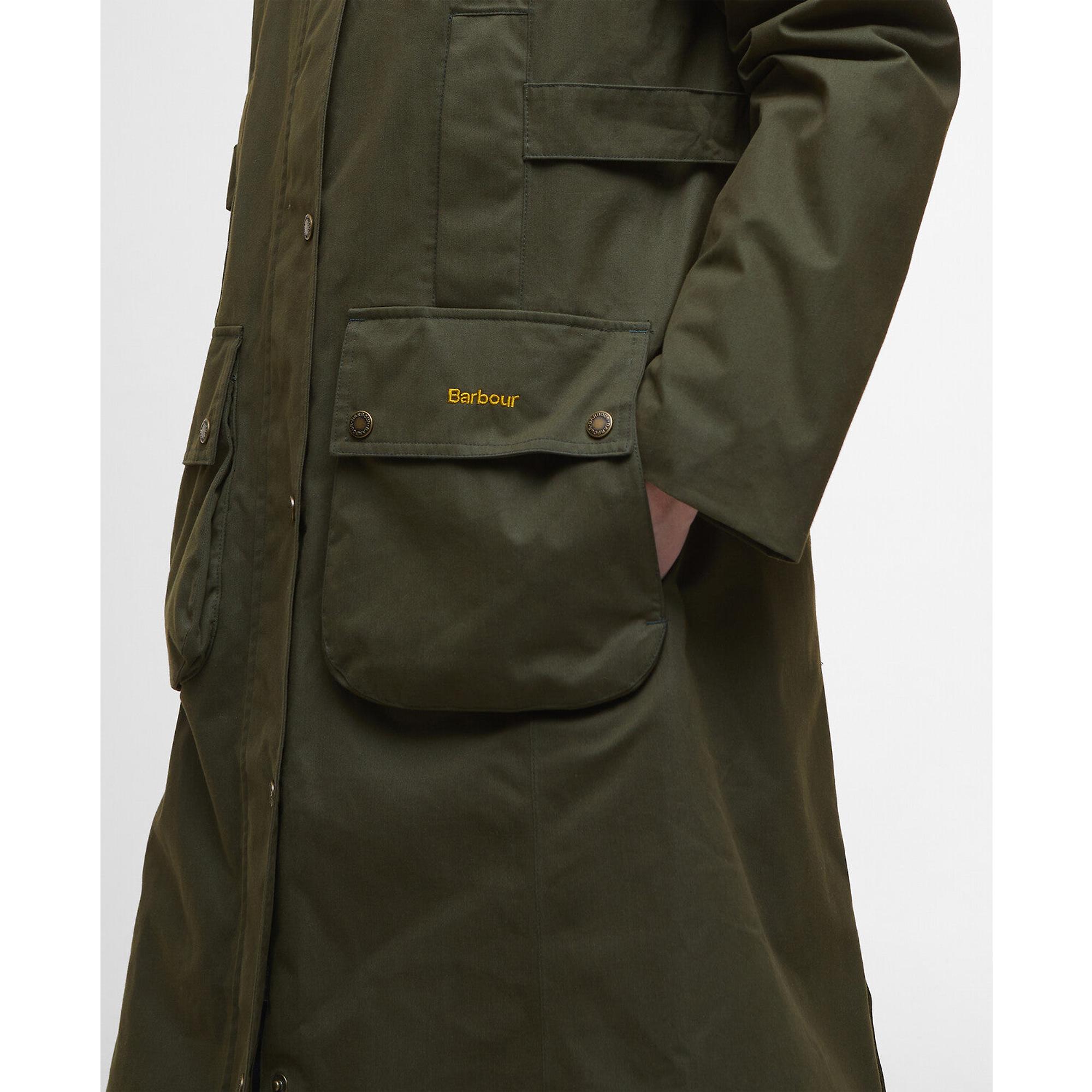 Product image 7 of 9 of Barbour Women's Bamburgh Waterproof Jacket - Olive/Classic
