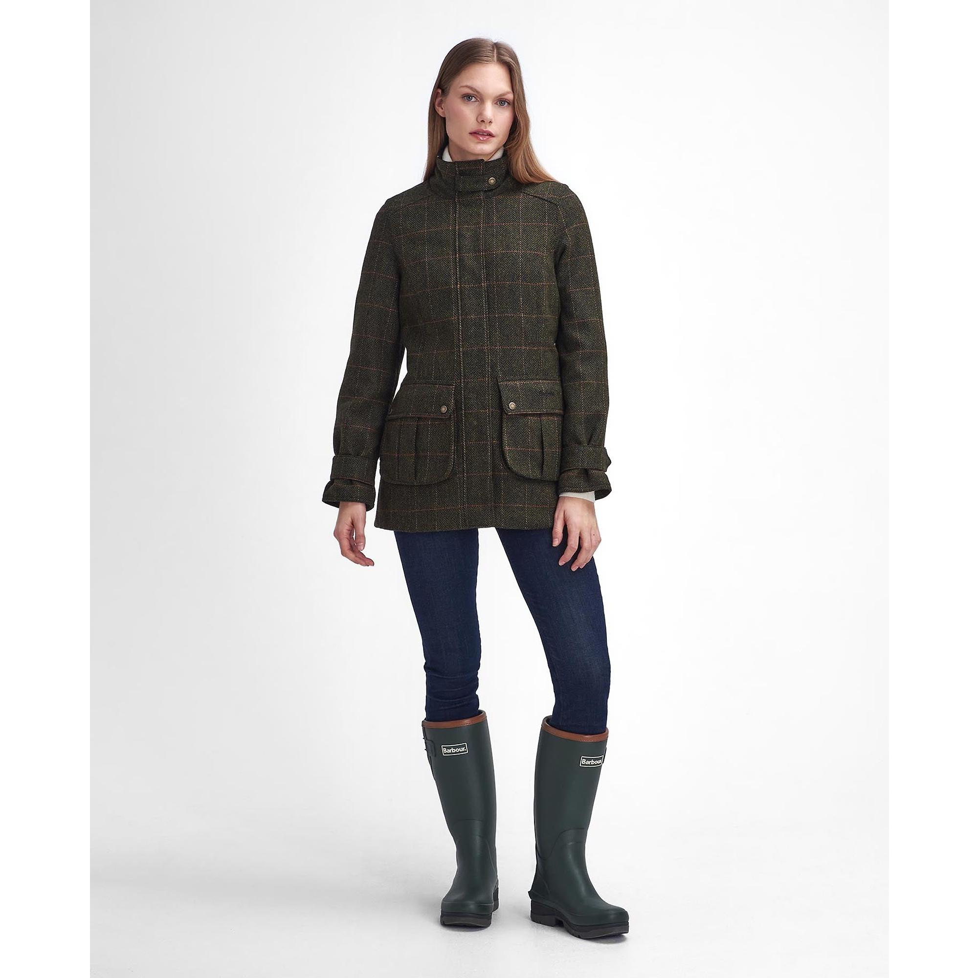 Product image 5 of 9 of Barbour Women's Fairfield Wool Jacket - Spiced Pumpkin