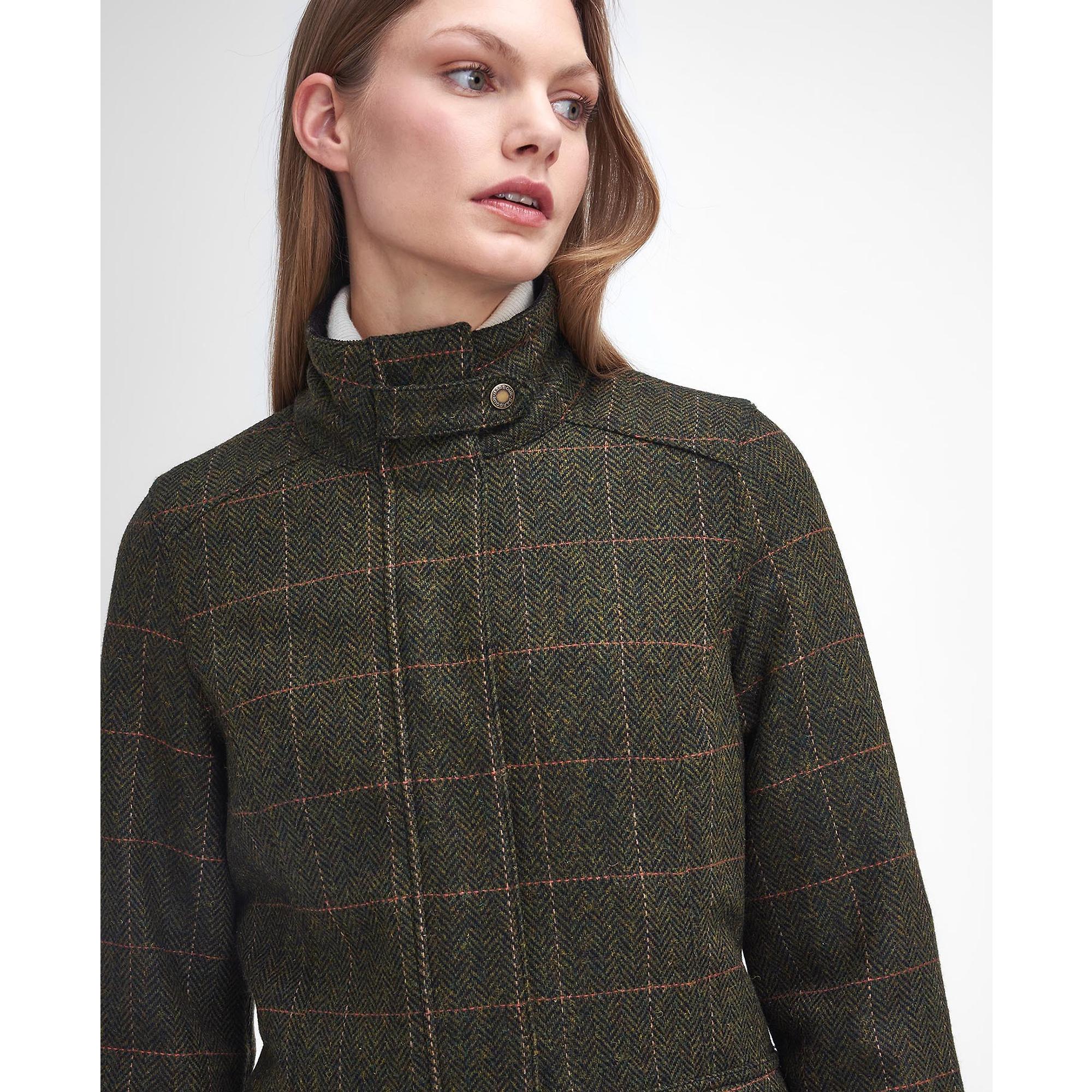 Product image 7 of 9 of Barbour Women's Fairfield Wool Jacket - Spiced Pumpkin