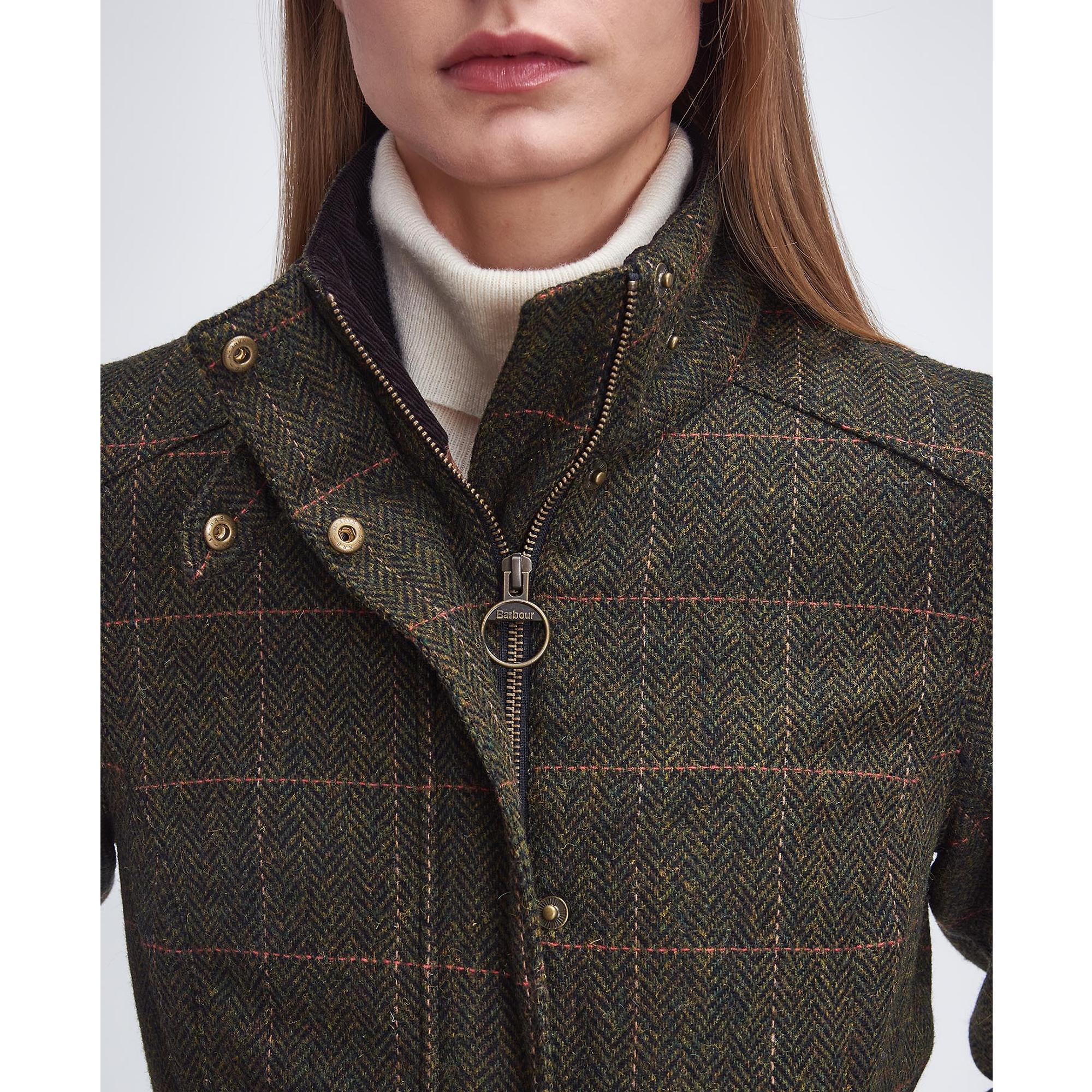 Product image 6 of 9 of Barbour Women's Fairfield Wool Jacket - Spiced Pumpkin