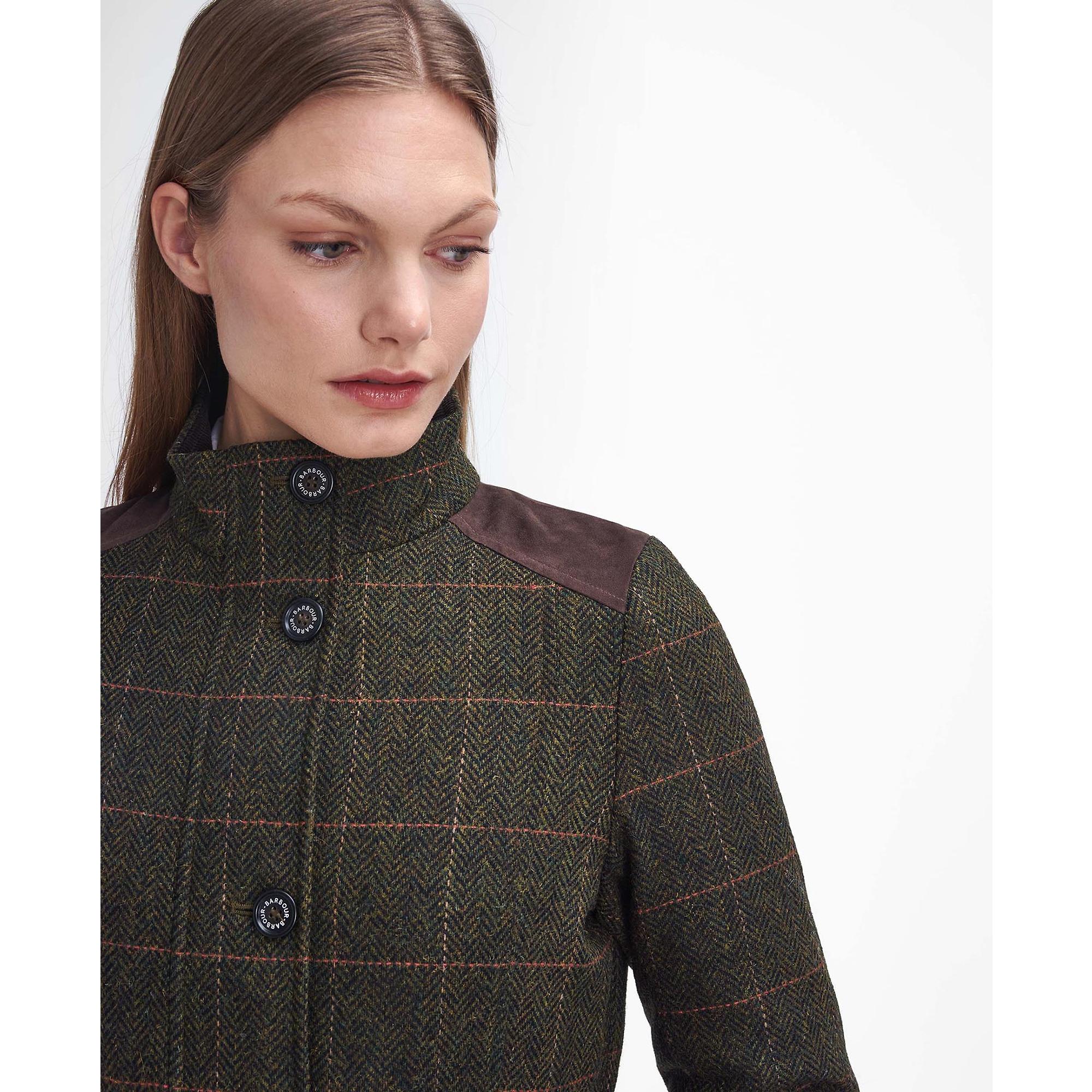 Product image 5 of 8 of Barbour Women's Hollie Wool Jacket - Spiced Pumpkin