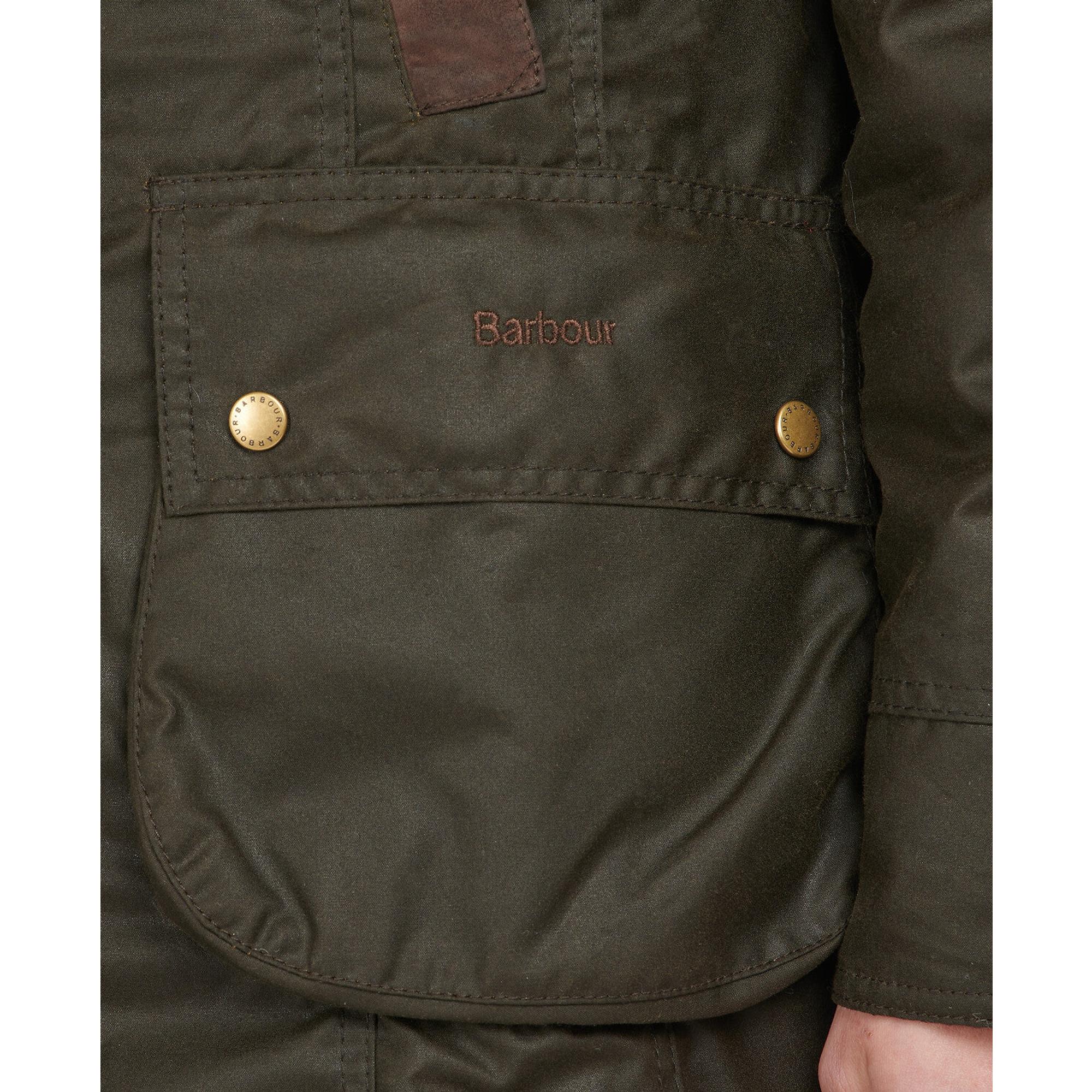 Product image 10 of 11 of Barbour Women's Bower Wax Jacket - Olive/Classic