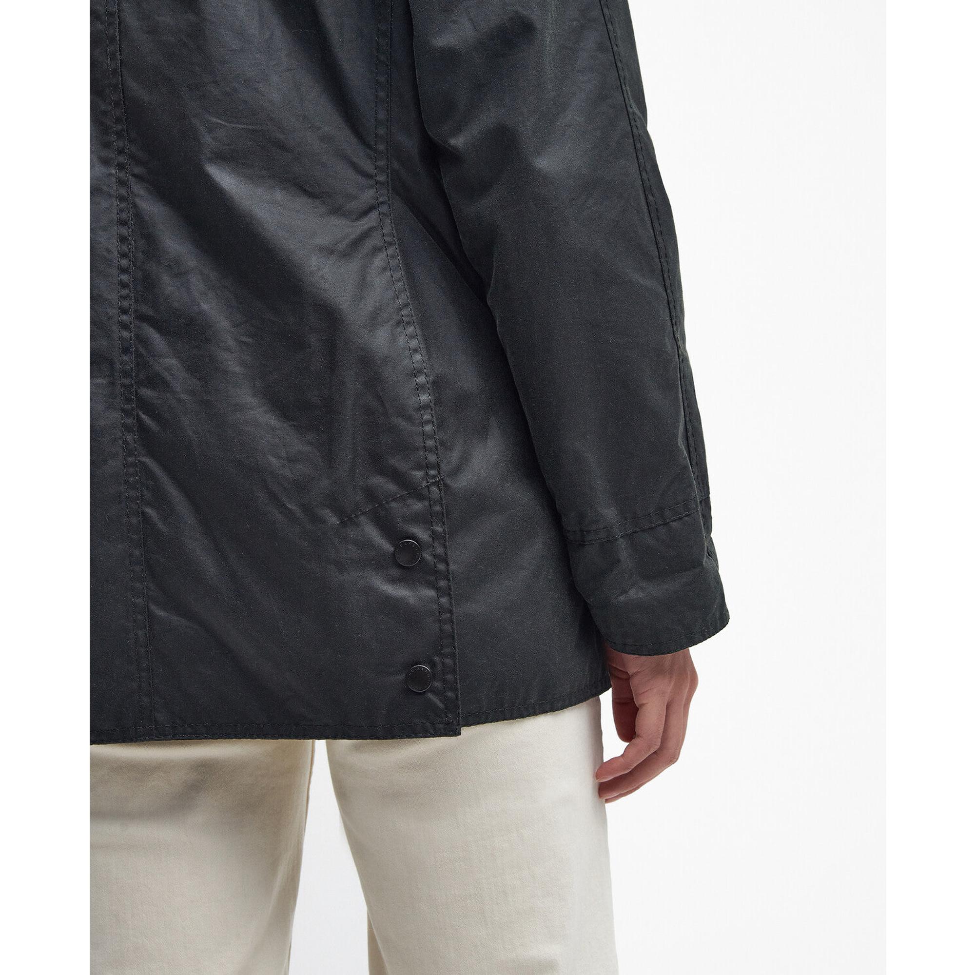 Product image 10 of 10 of Barbour Women's Beadnell Waxed Jacket - Sage