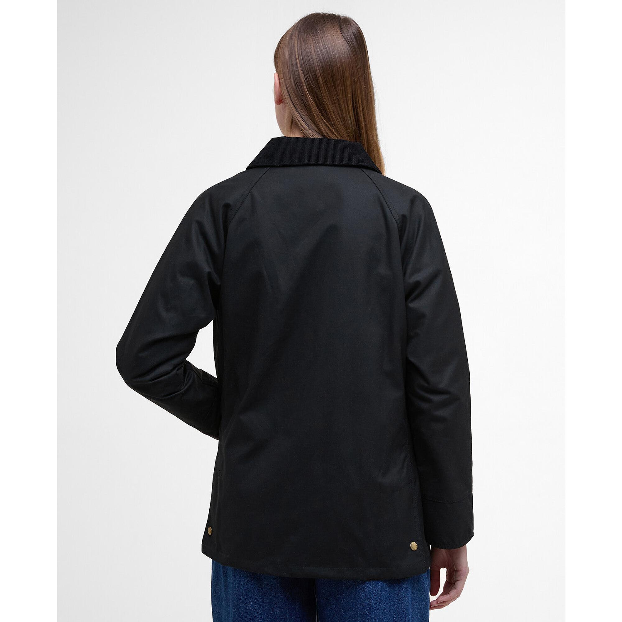 Product image 4 of 8 of Barbour Women's Acorn Wax Jacket - Black/Classic