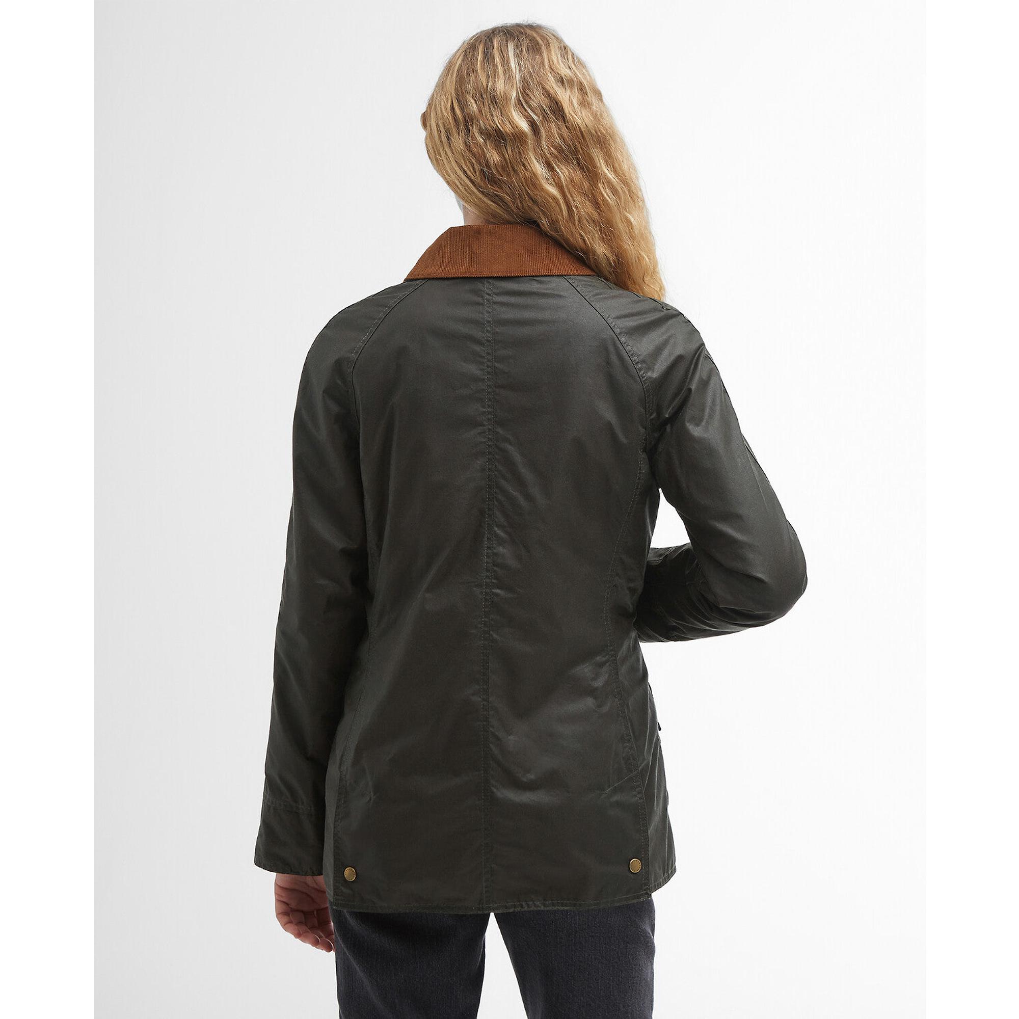 Product image 4 of 7 of Barbour Women's Lightweight Beadnell Wax Jacket - Archive Olive