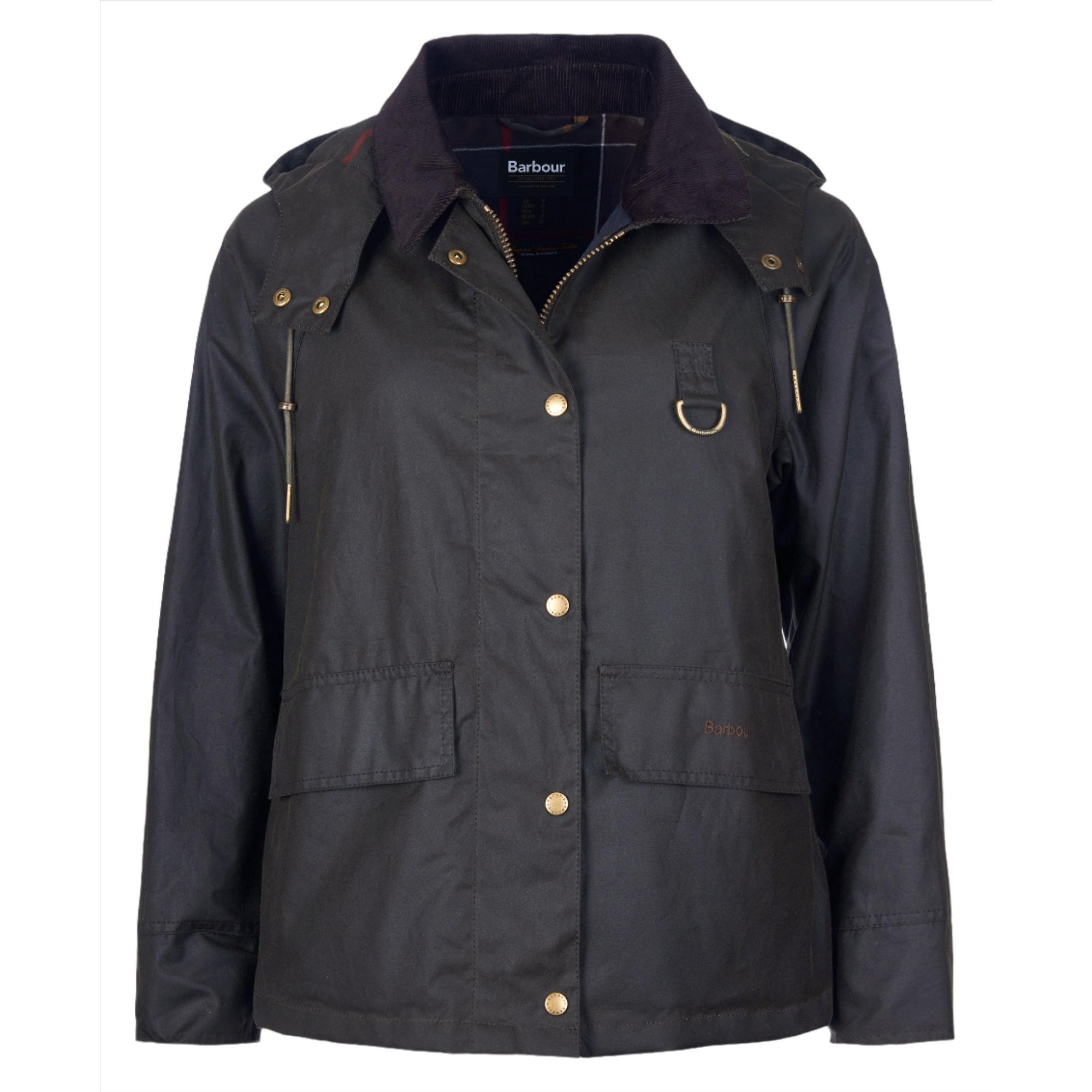 Product image 1 of 6 of Barbour Women's Avon Waxed Jacket - Olive