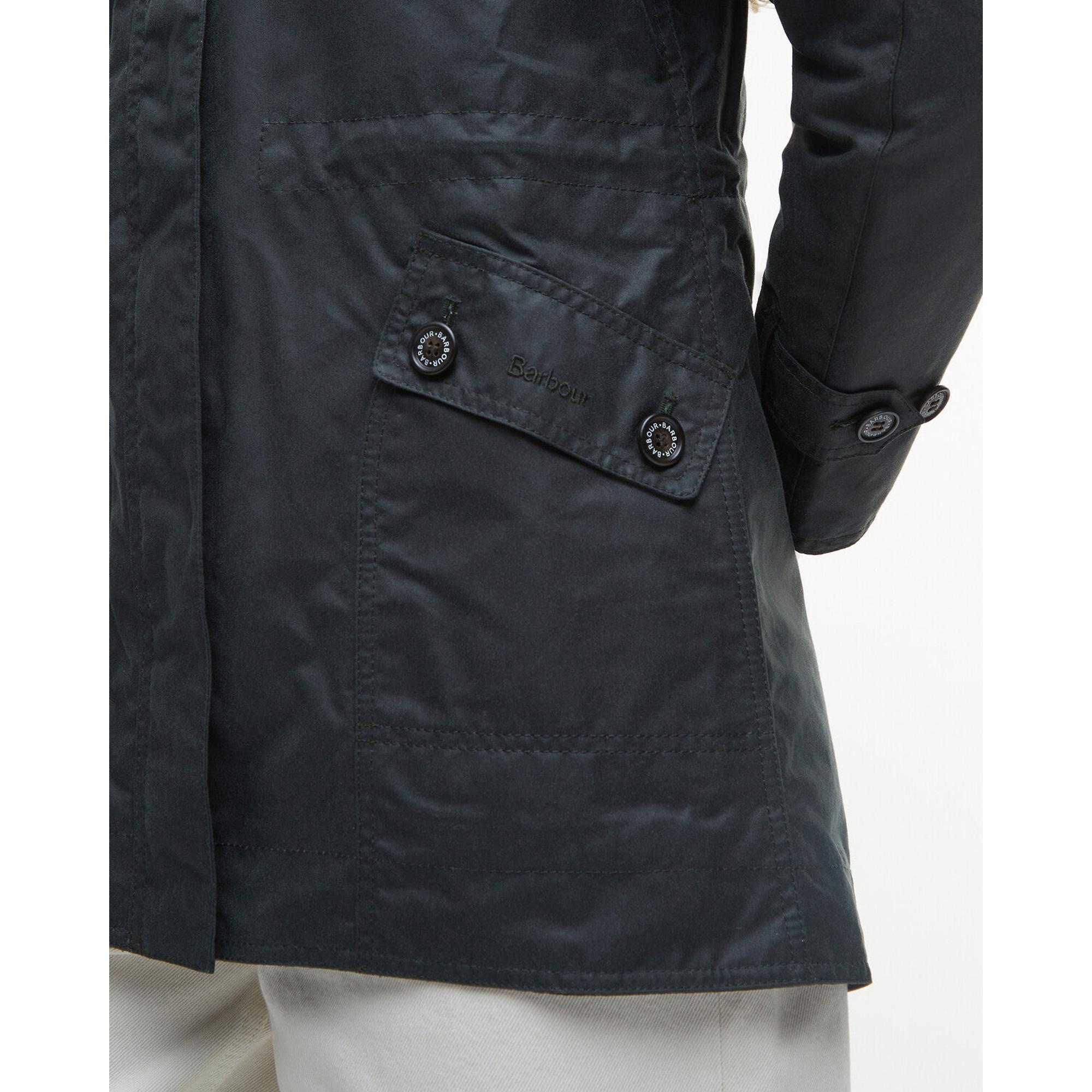 Product image 7 of 7 of Barbour Women's Cannich Waxed Jacket - Sage/Ancient