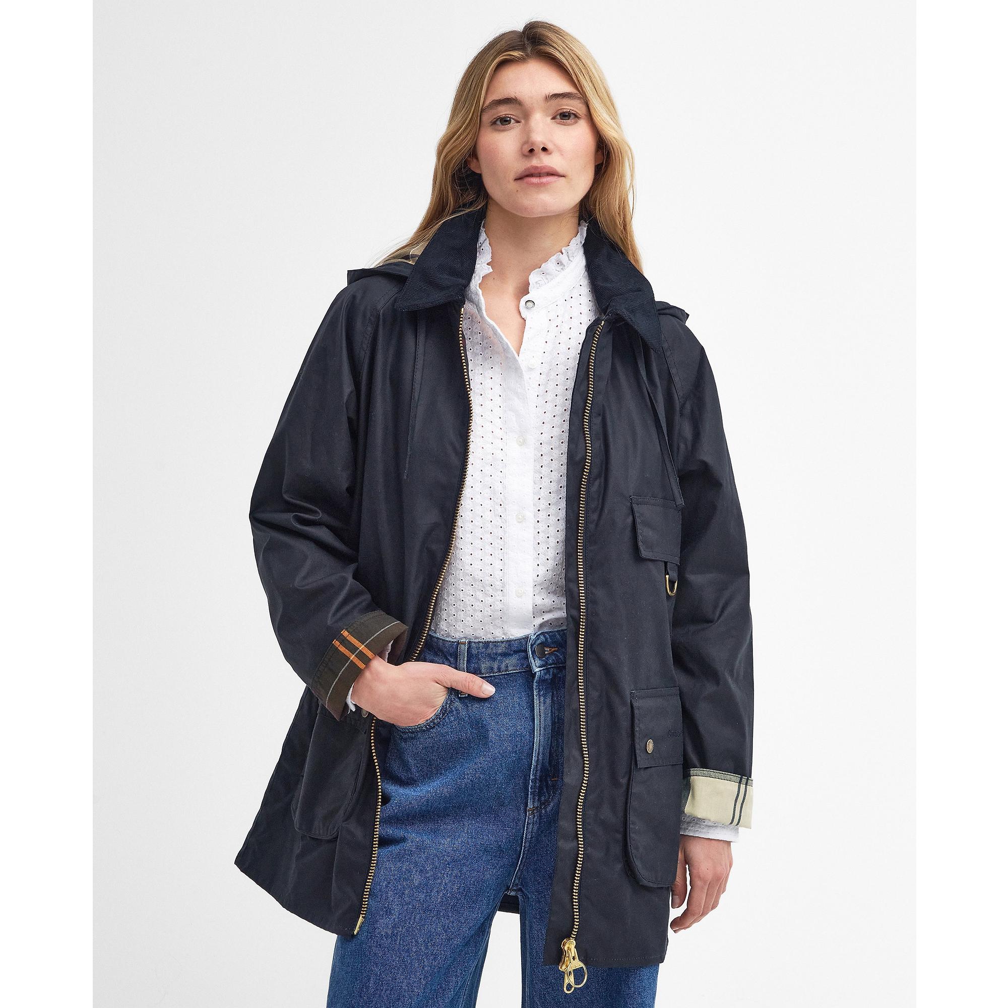 Product image 3 of 7 of Barbour Women's Highclere Wax Jacket - Navy