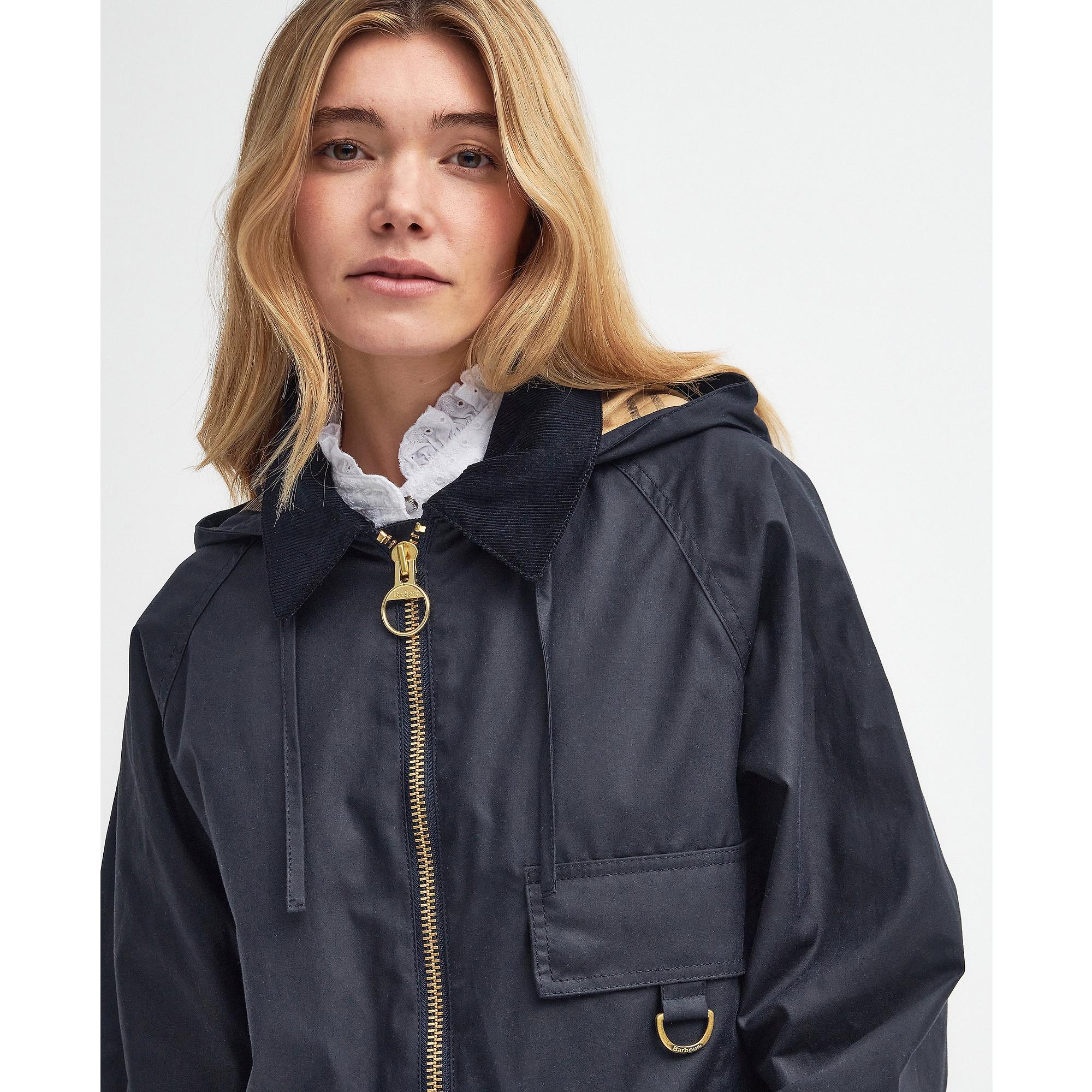 Product image 5 of 7 of Barbour Women's Highclere Wax Jacket - Navy