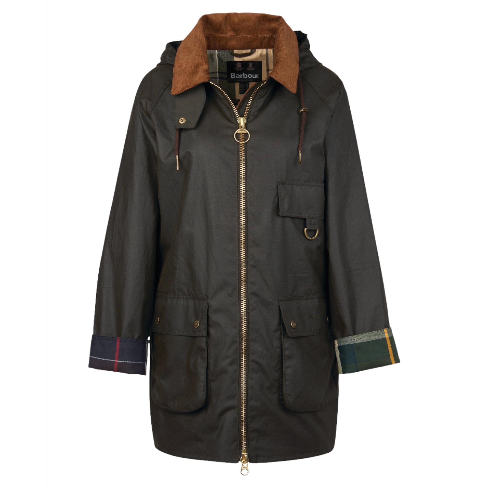 Product image 1 of 8 of Barbour Women's Highclere Wax Jacket - Olive