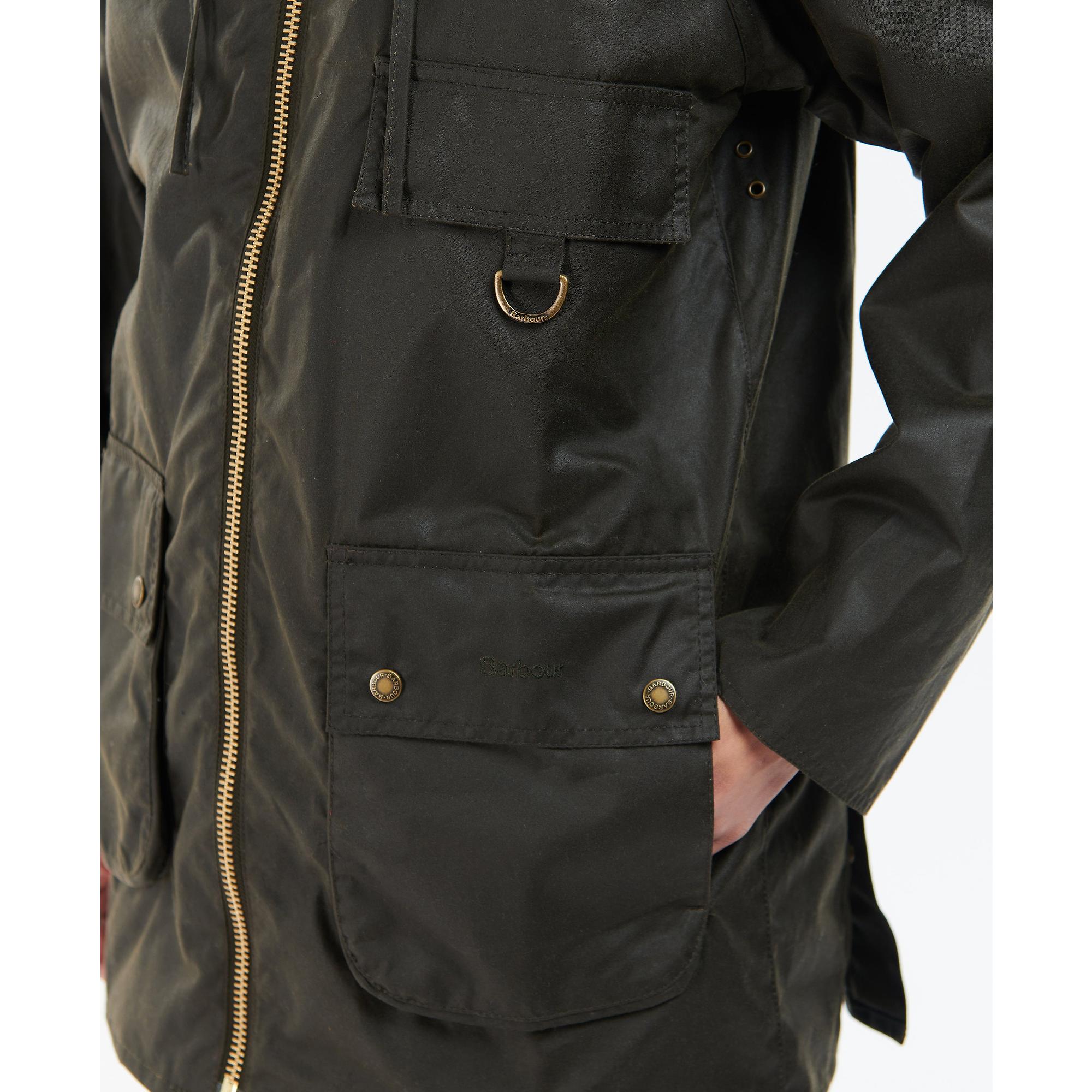 Product image 7 of 8 of Barbour Women's Highclere Wax Jacket - Olive