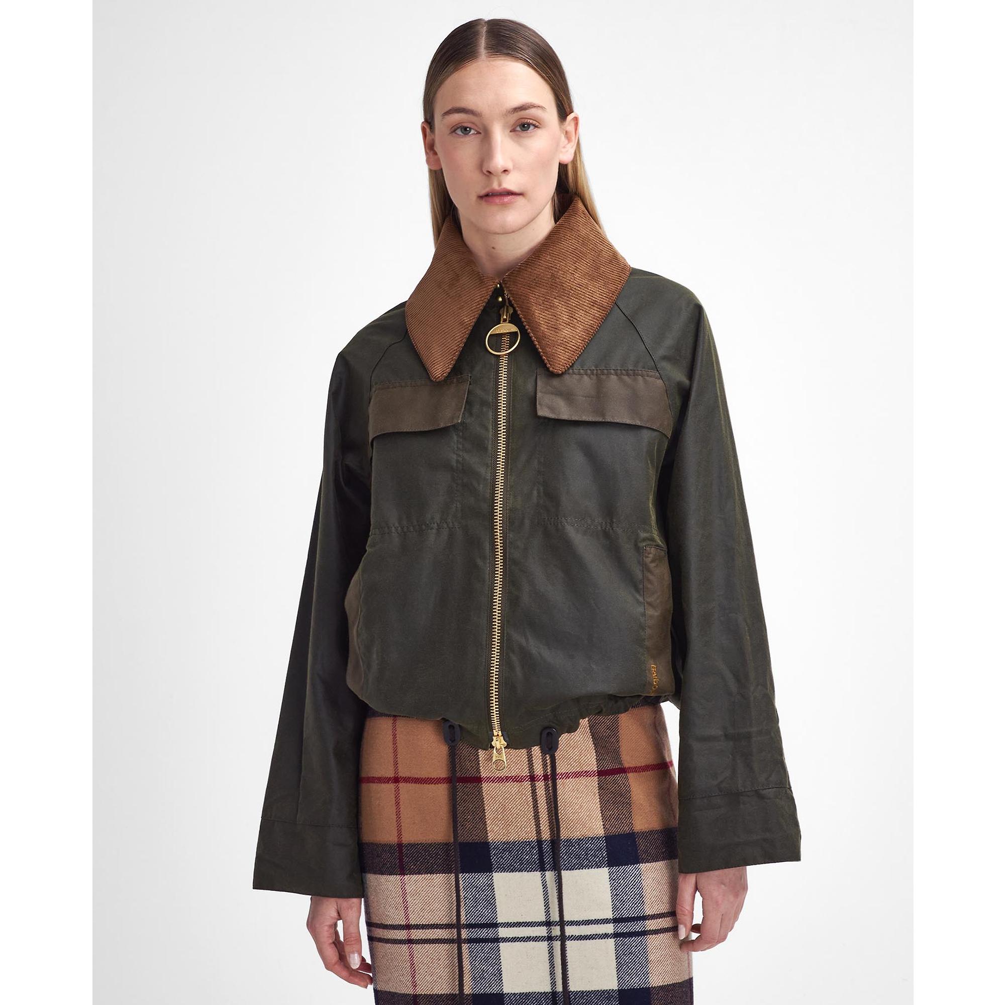 Product image 3 of 6 of Barbour Women's Beauly Wax Jacket - Archive Olive
