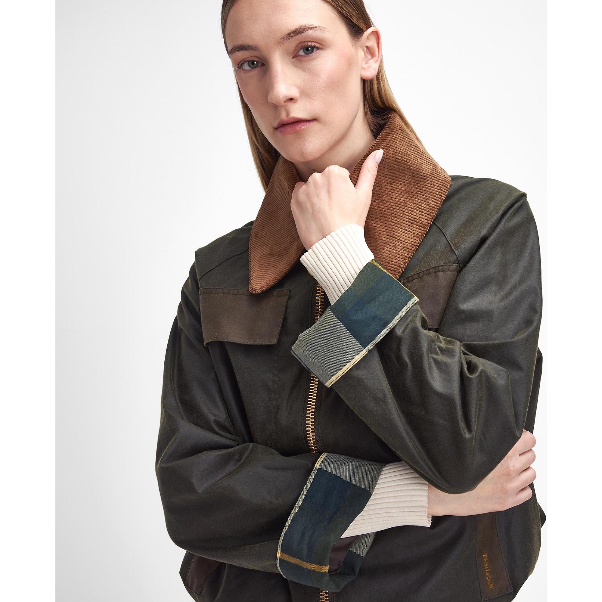 Product image 5 of 6 of Barbour Women's Beauly Wax Jacket - Archive Olive
