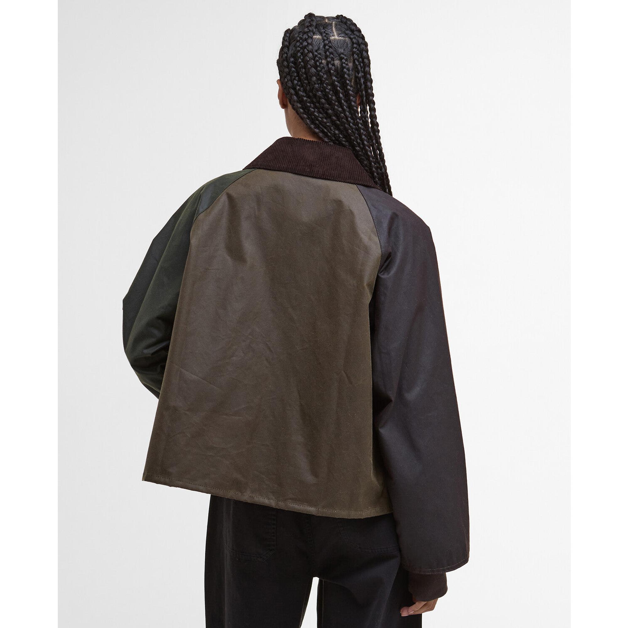 Product image 4 of 10 of Barbour Women's Arlene Wax Jacket - Beech/Ancient Tartan