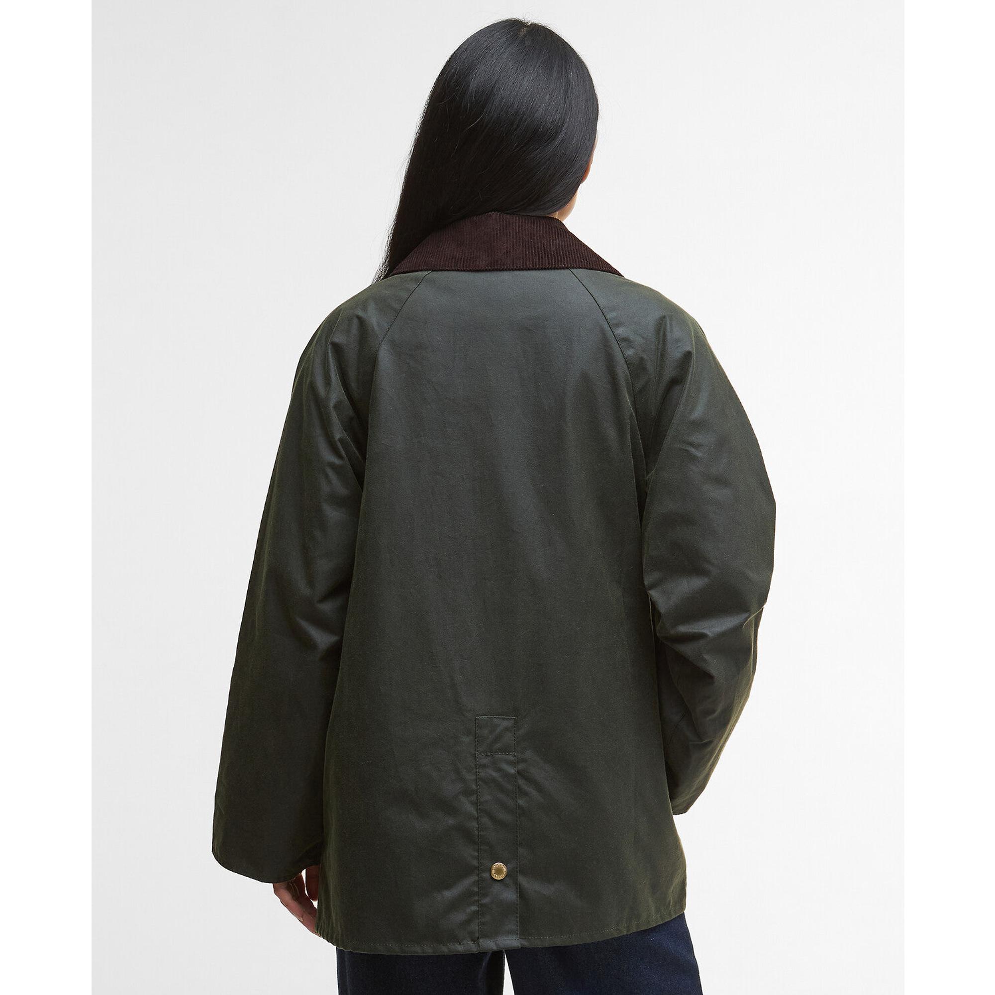 Product image 4 of 8 of Barbour Women's Luella Wax Jacket - Fern/Ancient Tartan
