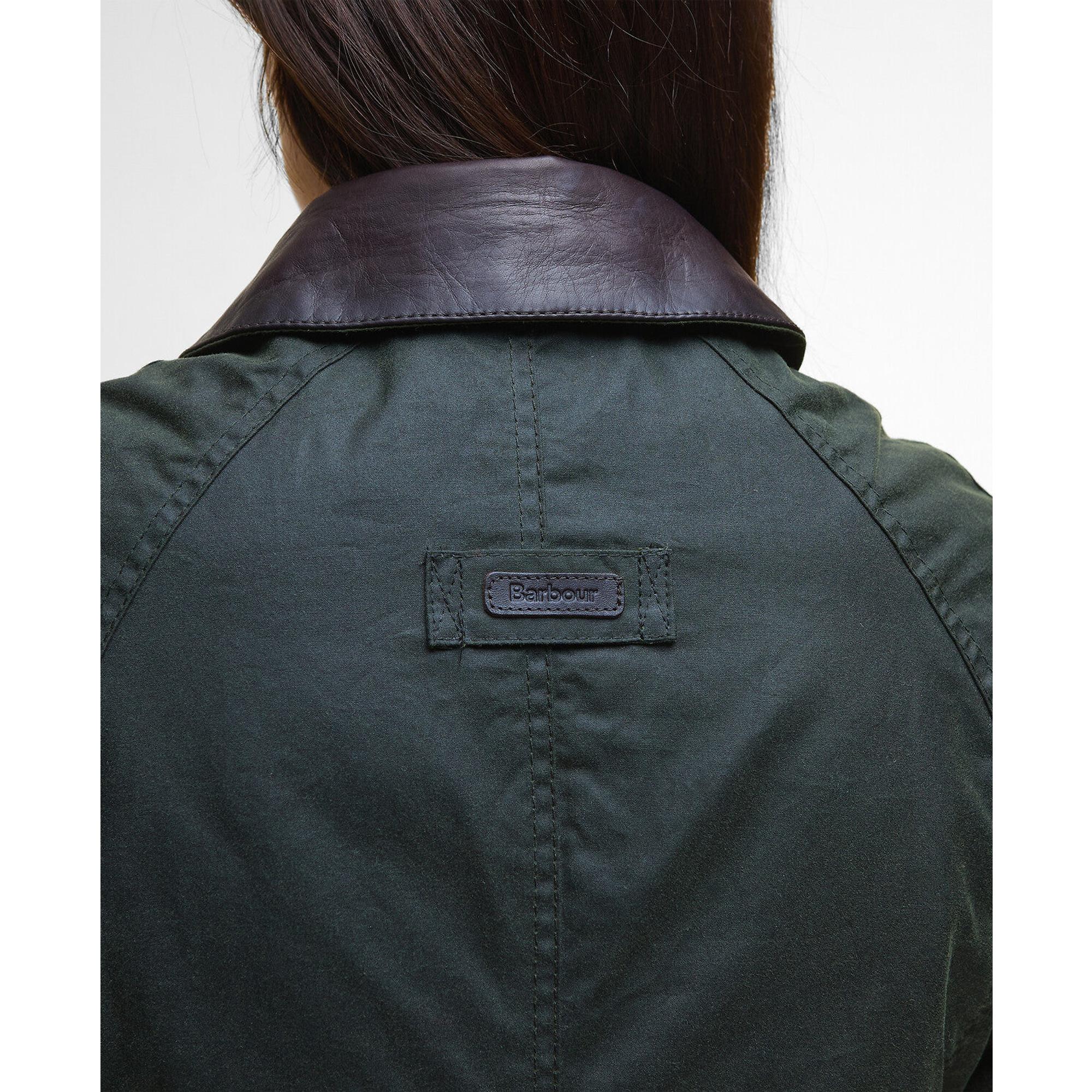 Product image 8 of 10 of Barbour Women's Ivy Wax Jacket - Fern