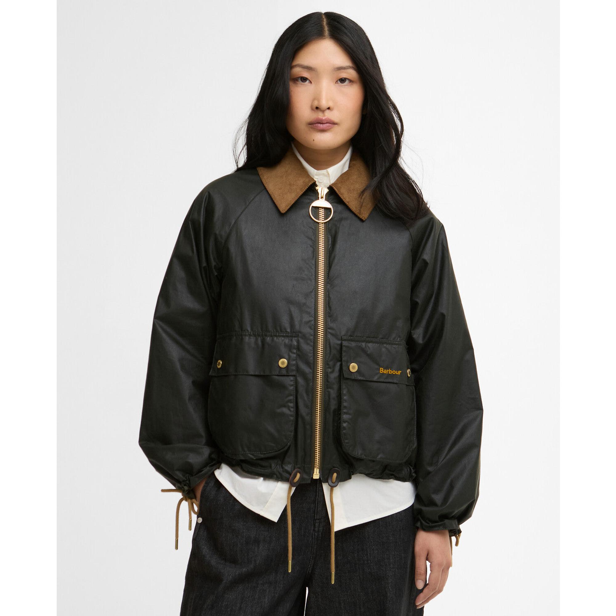 Product image 2 of 8 of Barbour Women's Marron Wax Jacket - Fern/Ancient