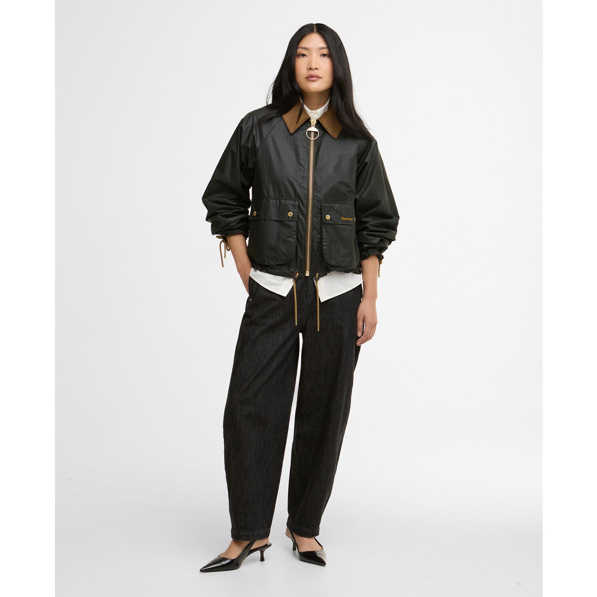 Product image 4 of 8 of Barbour Women's Marron Wax Jacket - Fern/Ancient