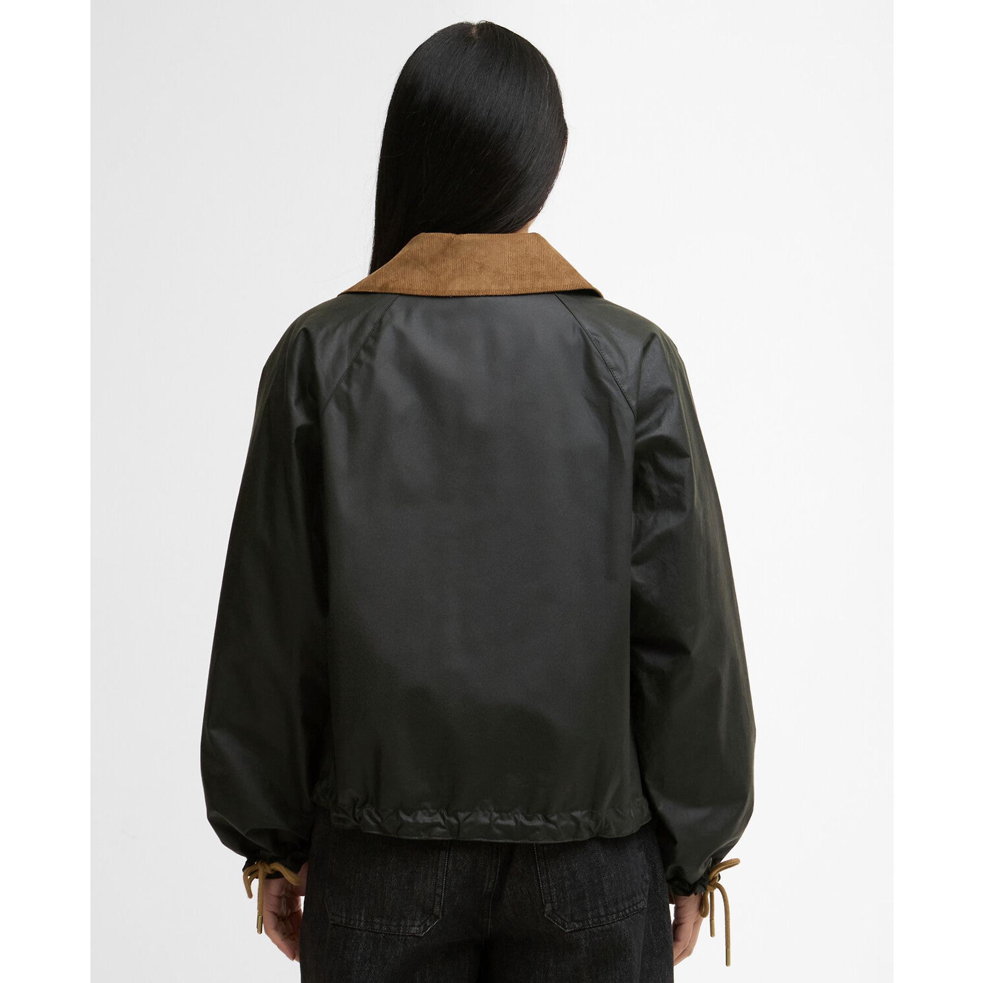 Product image 5 of 8 of Barbour Women's Marron Wax Jacket - Fern/Ancient