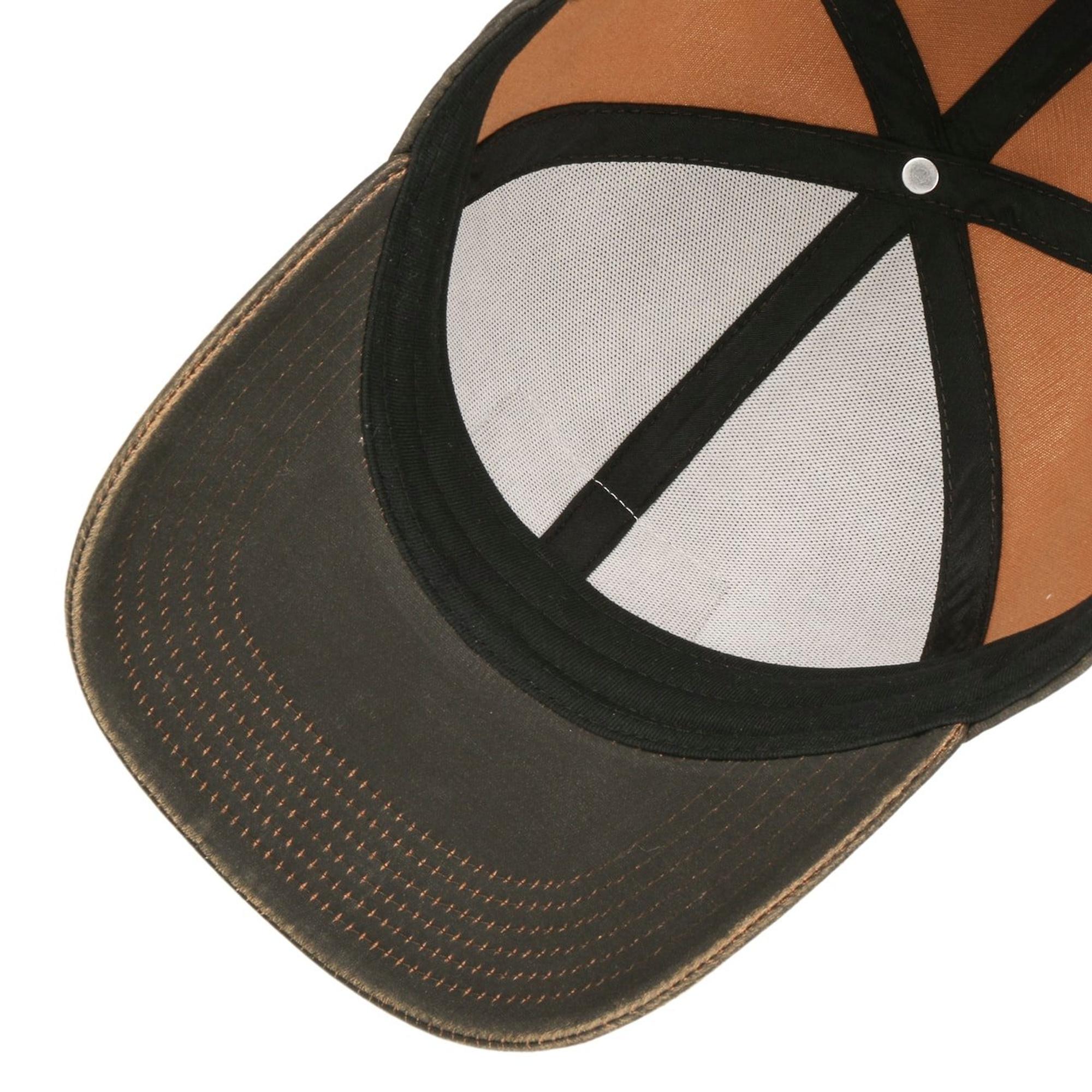 Product image 3 of 5 of Stetson Leather Patch Baseball Cap - Brown