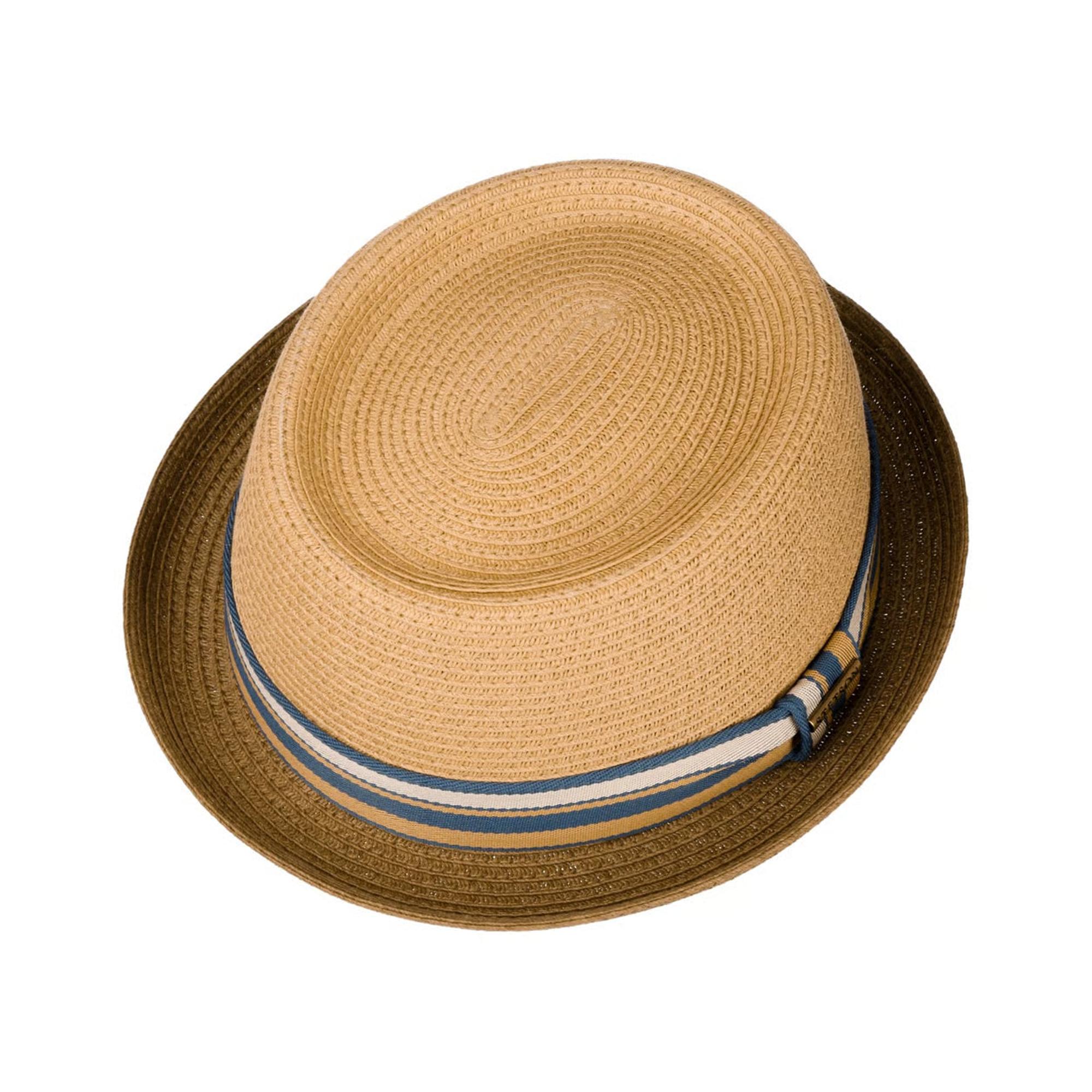 Product image 2 of 5 of Stetson Licano Toyo Pork Pie Straw Hat - Brown