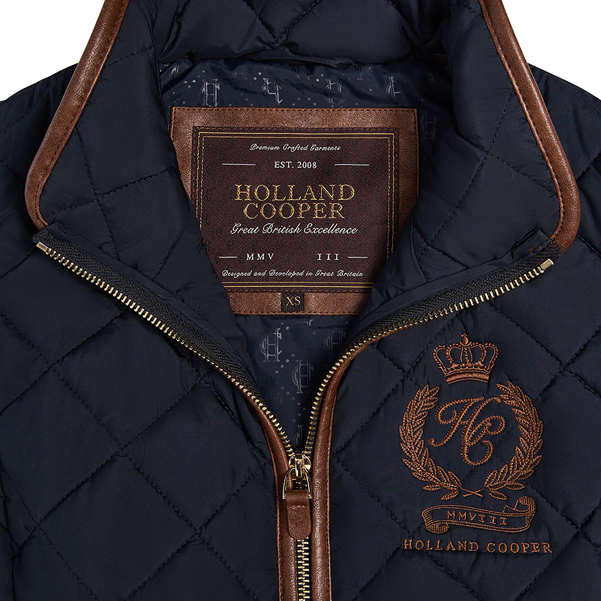 Product image 9 of 10 of Holland Cooper Women's Lightweight Country Gilet - Ink Navy