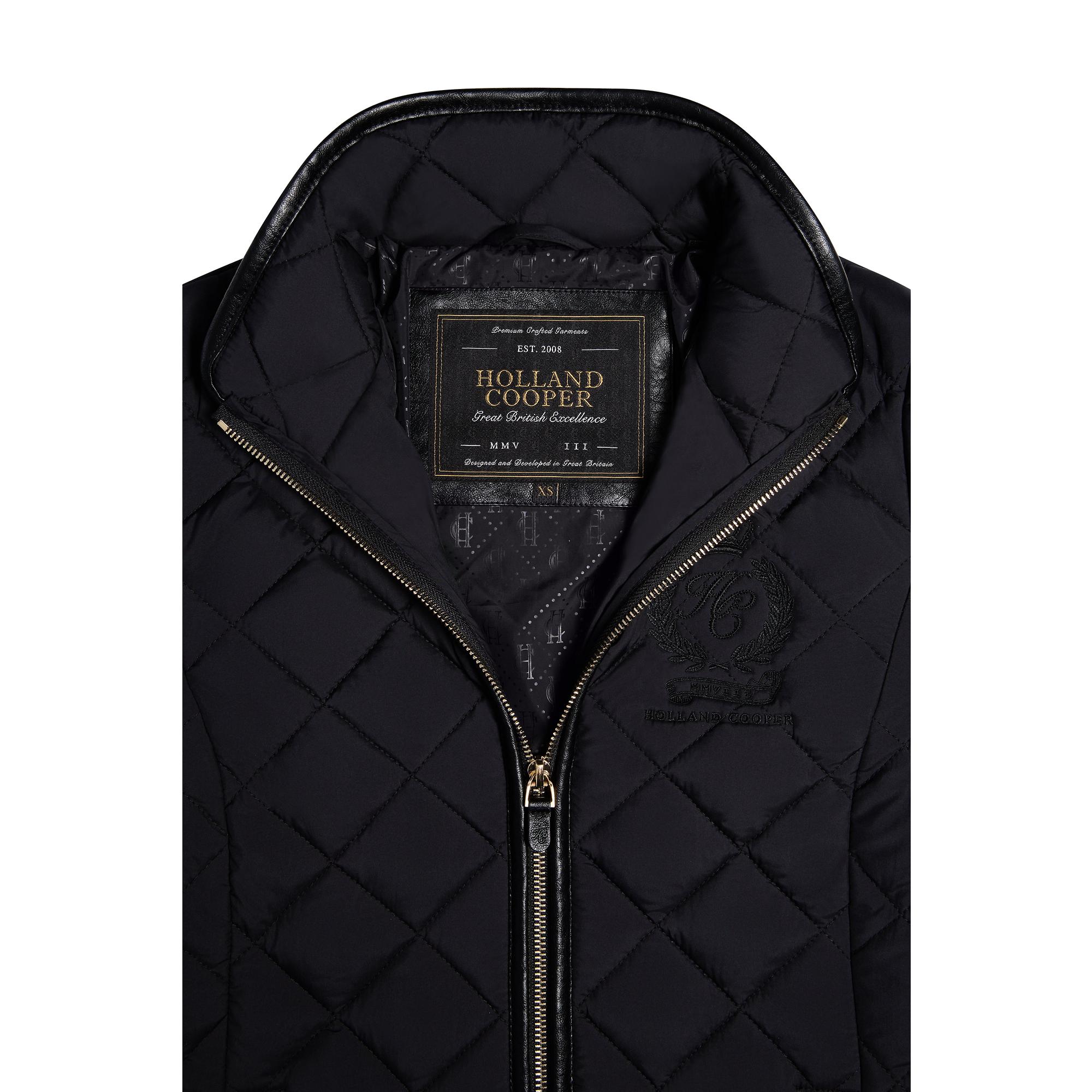 Product image 8 of 10 of Holland Cooper Women's Lightweight Country Jacket - Black