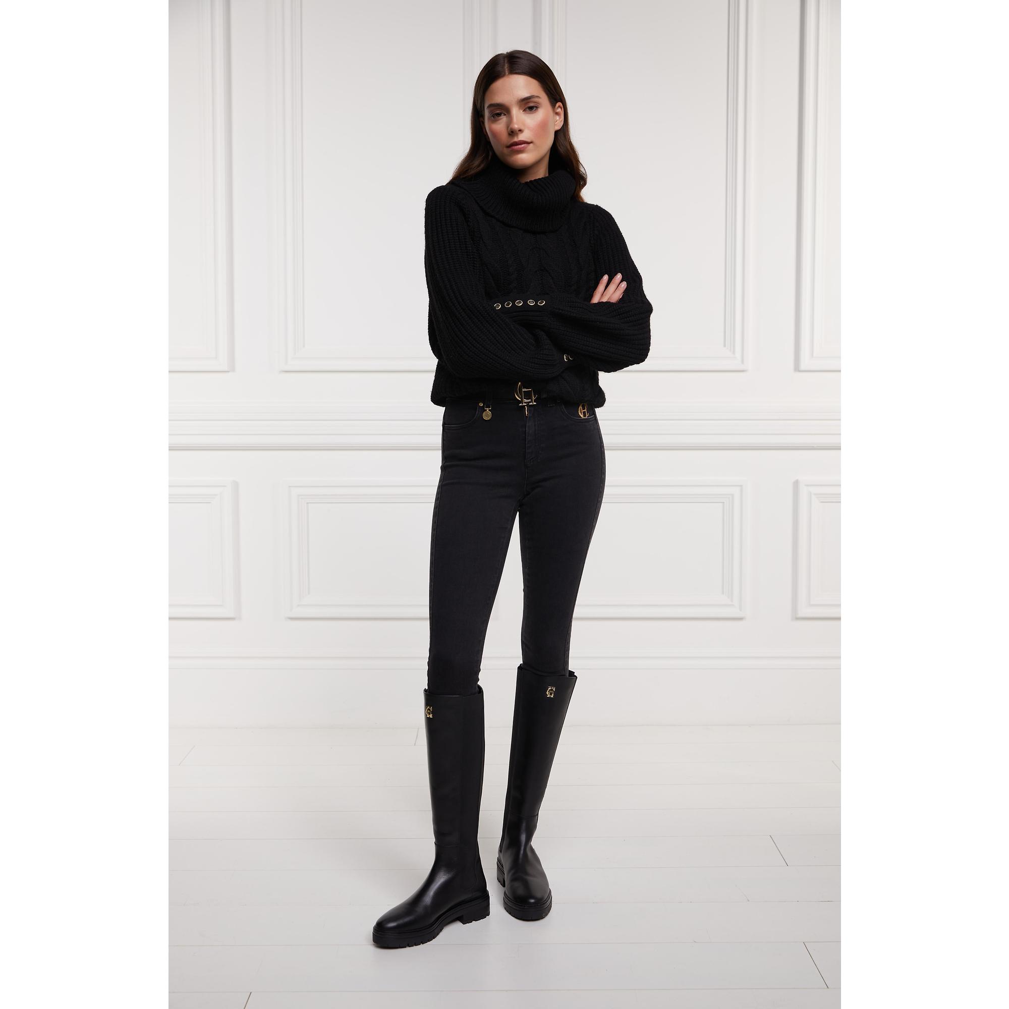 Product image 9 of 11 of Holland Cooper Women's Astoria Knee Boots - Black