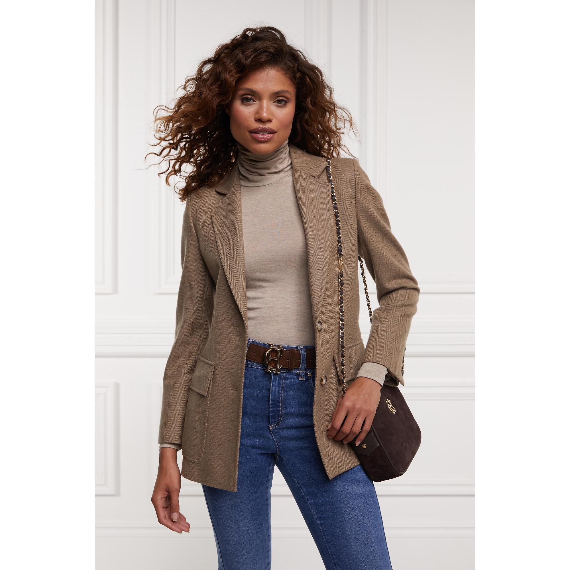 Product image 3 of 9 of Holland Cooper Women's Essential Roll Neck - Oatmeal