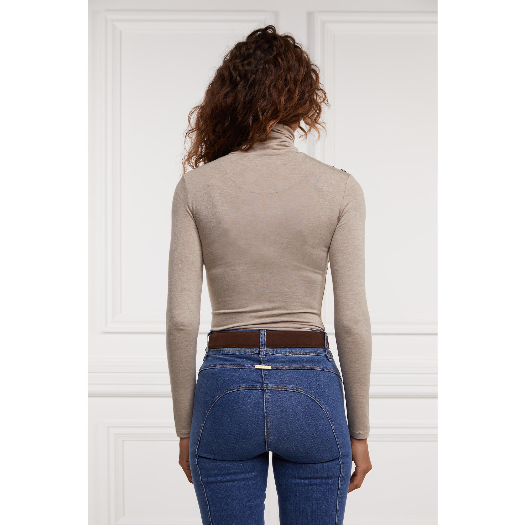 Product image 6 of 9 of Holland Cooper Women's Essential Roll Neck - Oatmeal