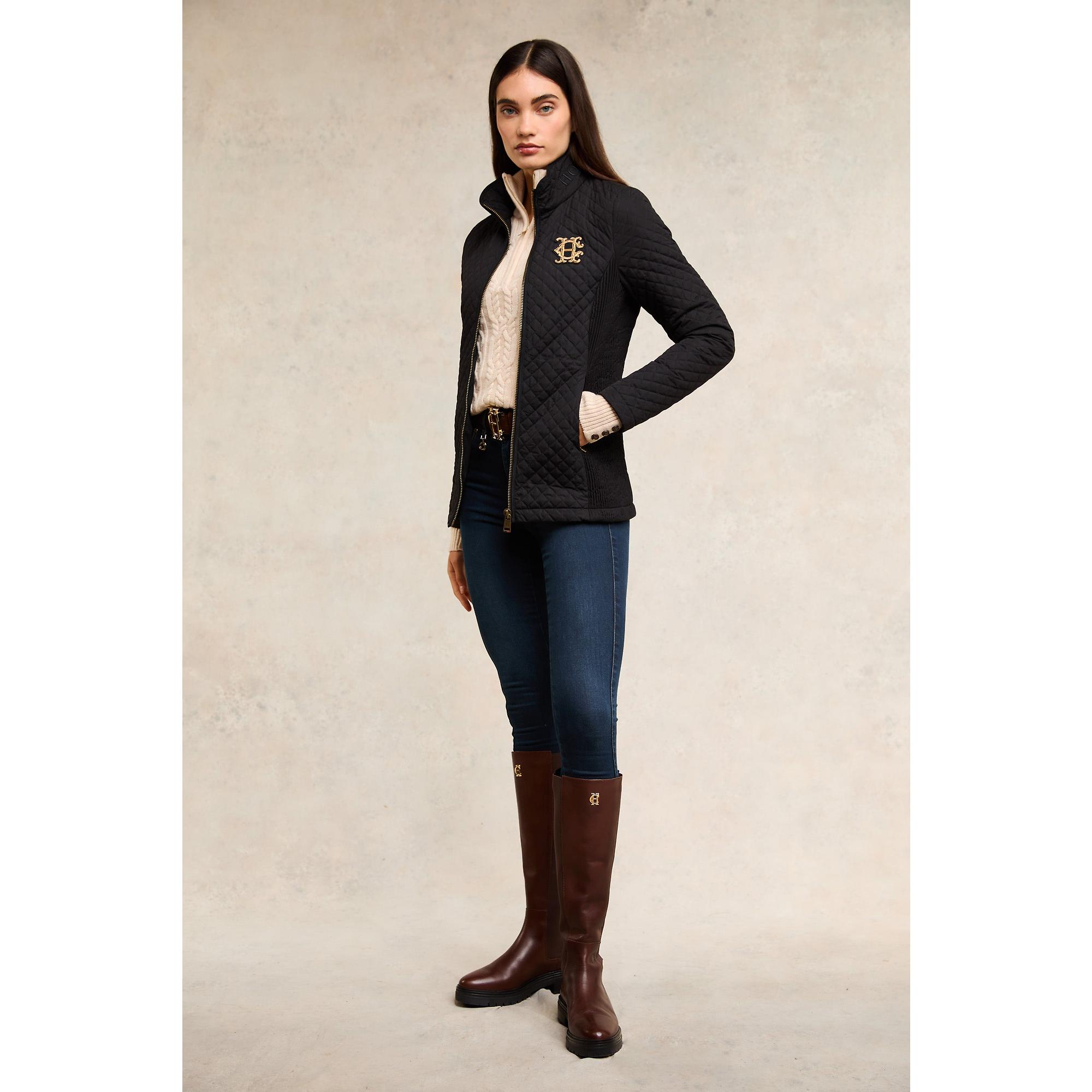 Product image 4 of 9 of Holland Cooper Women's Cambridge Jacket - Black