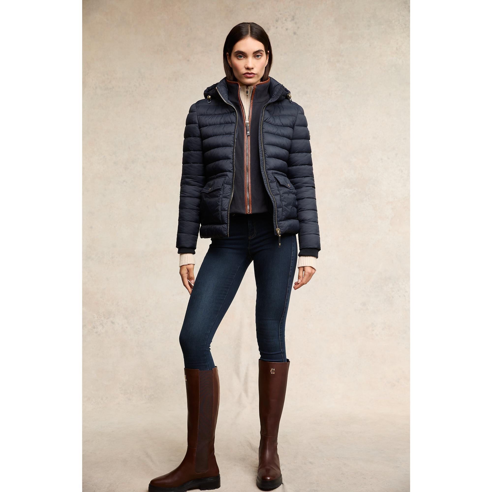 Product image 4 of 7 of Holland Cooper Women's Pearson Hybrid Jacket - Ink Navy