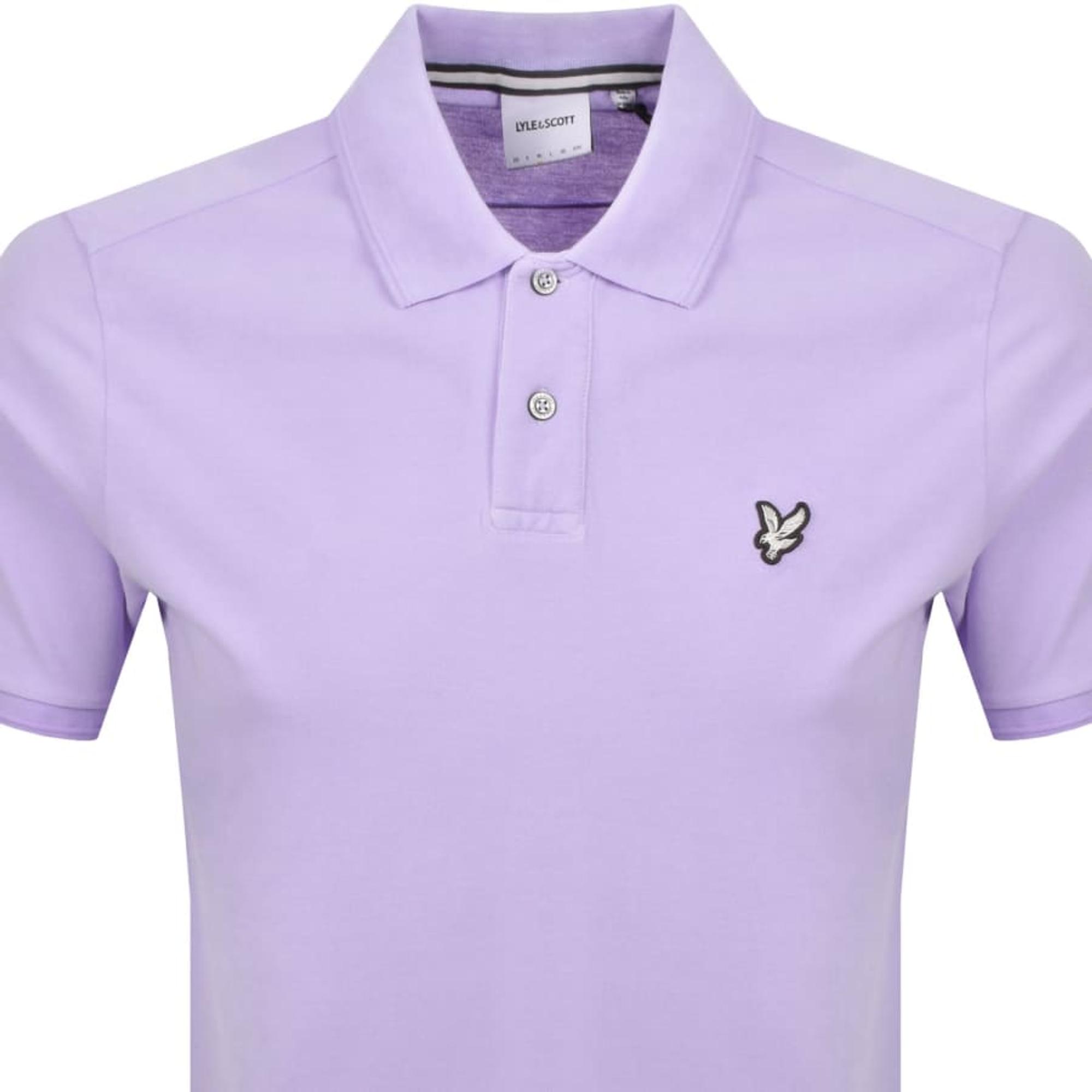 Product image 2 of 5 of Lyle & Scott Men's Natural Dye Polo - Lavender
