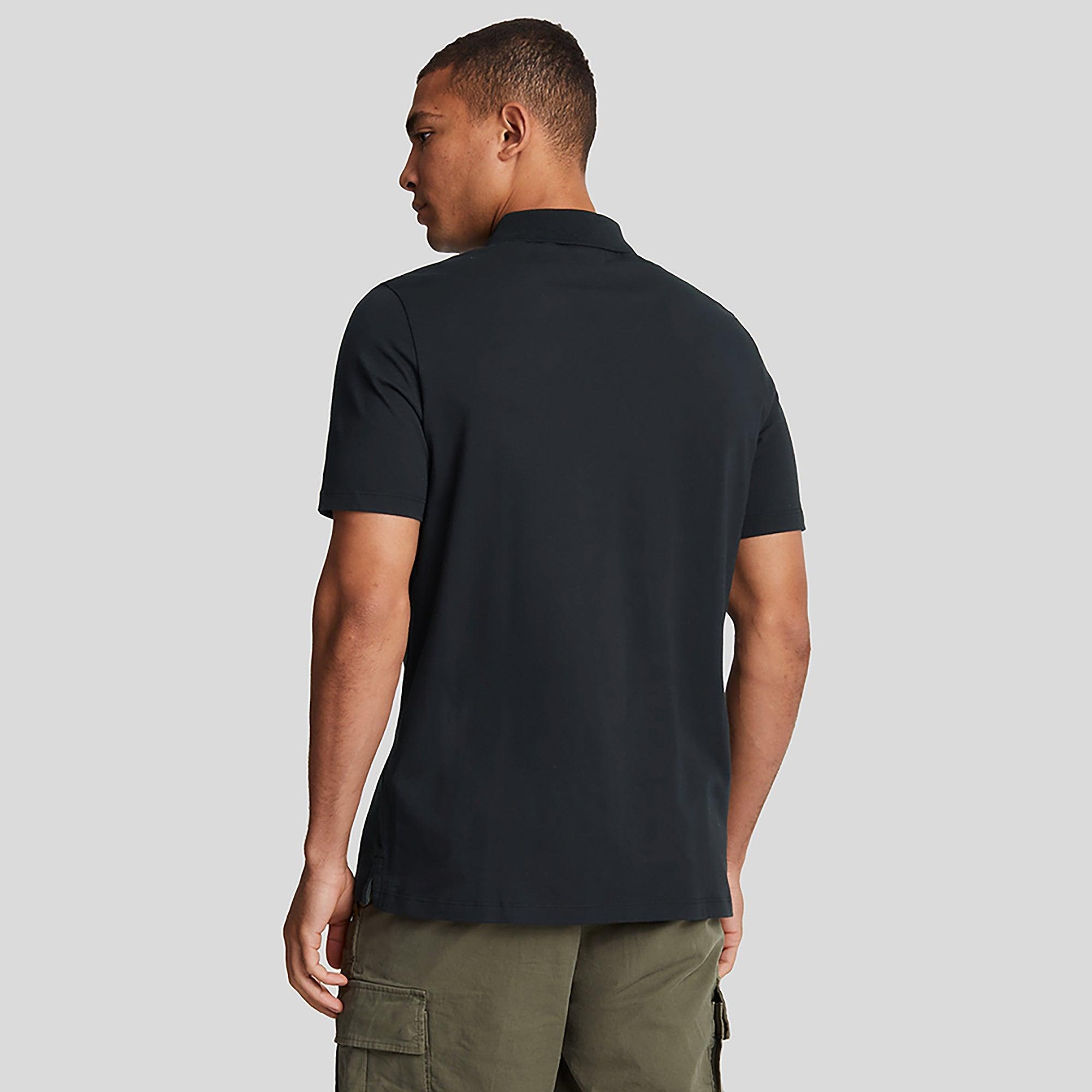 Product image 4 of 5 of Lyle & Scott Men's Cotton Polo Shirt - Lacquer