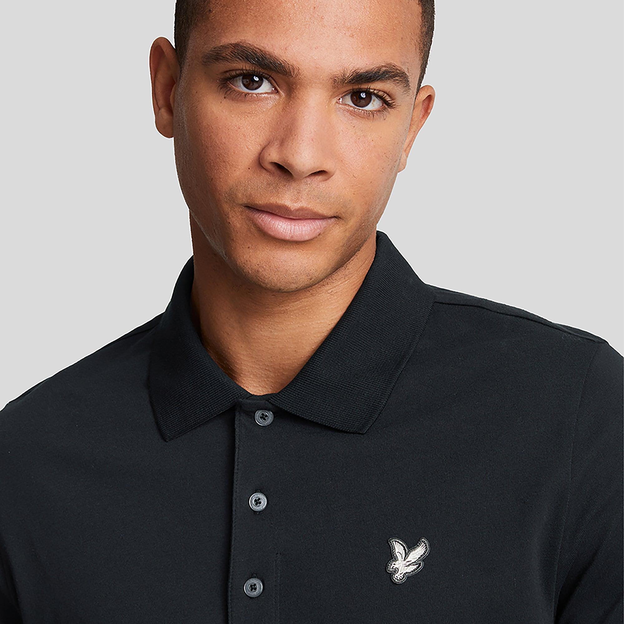 Product image 5 of 5 of Lyle & Scott Men's Cotton Polo Shirt - Lacquer