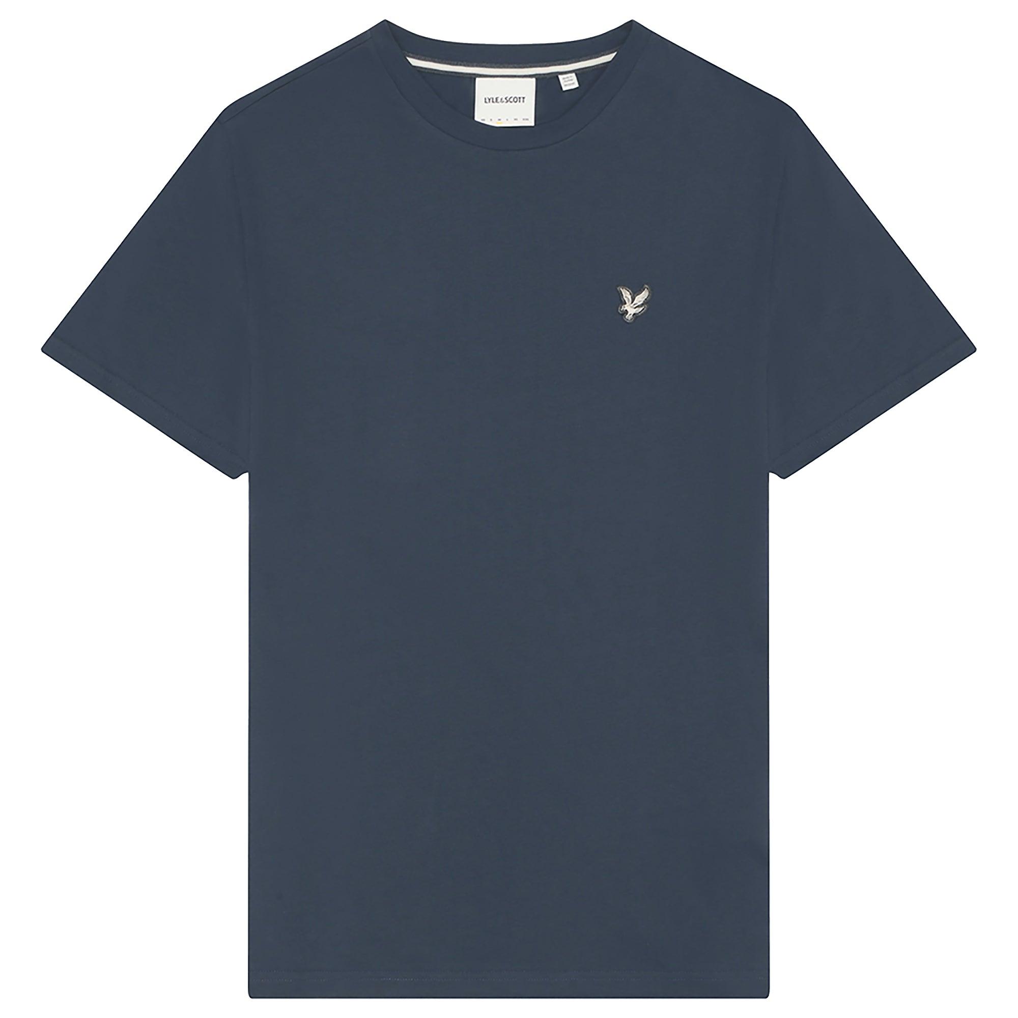 Product image 1 of 5 of Lyle & Scott Men's Premium Cotton Crewneck T-Shirt - Midnight Navy