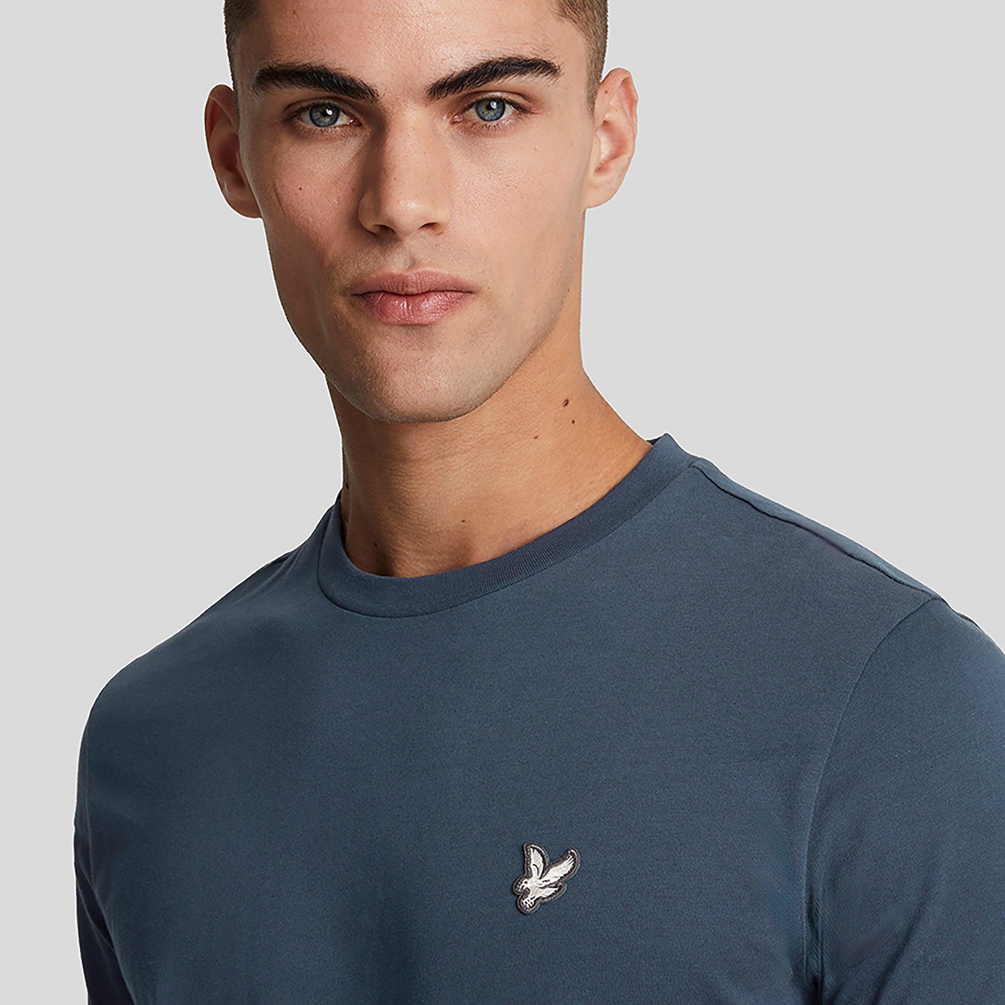 Product image 5 of 5 of Lyle & Scott Men's Premium Cotton Crewneck T-Shirt - Midnight Navy
