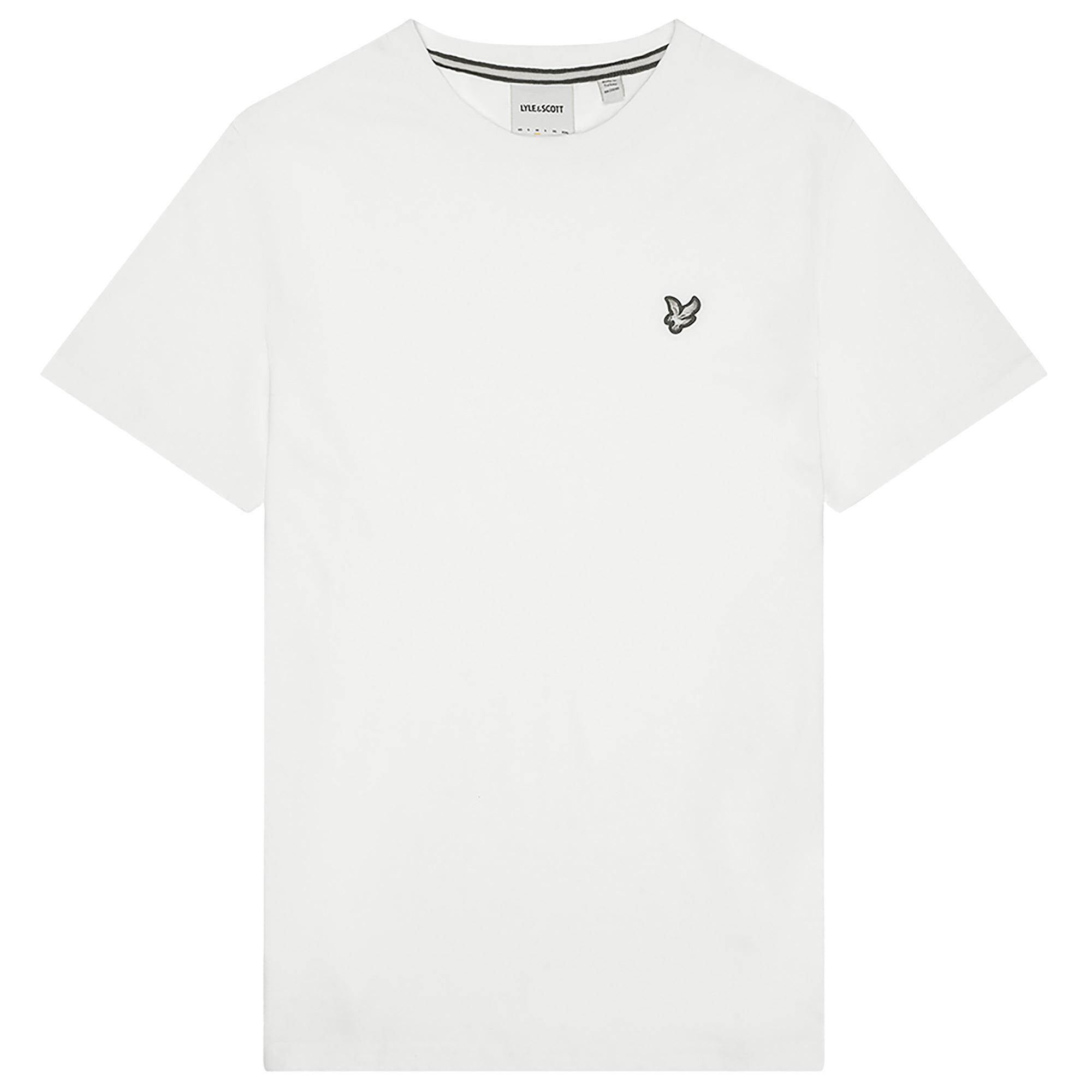Product image 1 of 5 of Lyle & Scott Men's Premium Cotton Crewneck T-Shirt - White