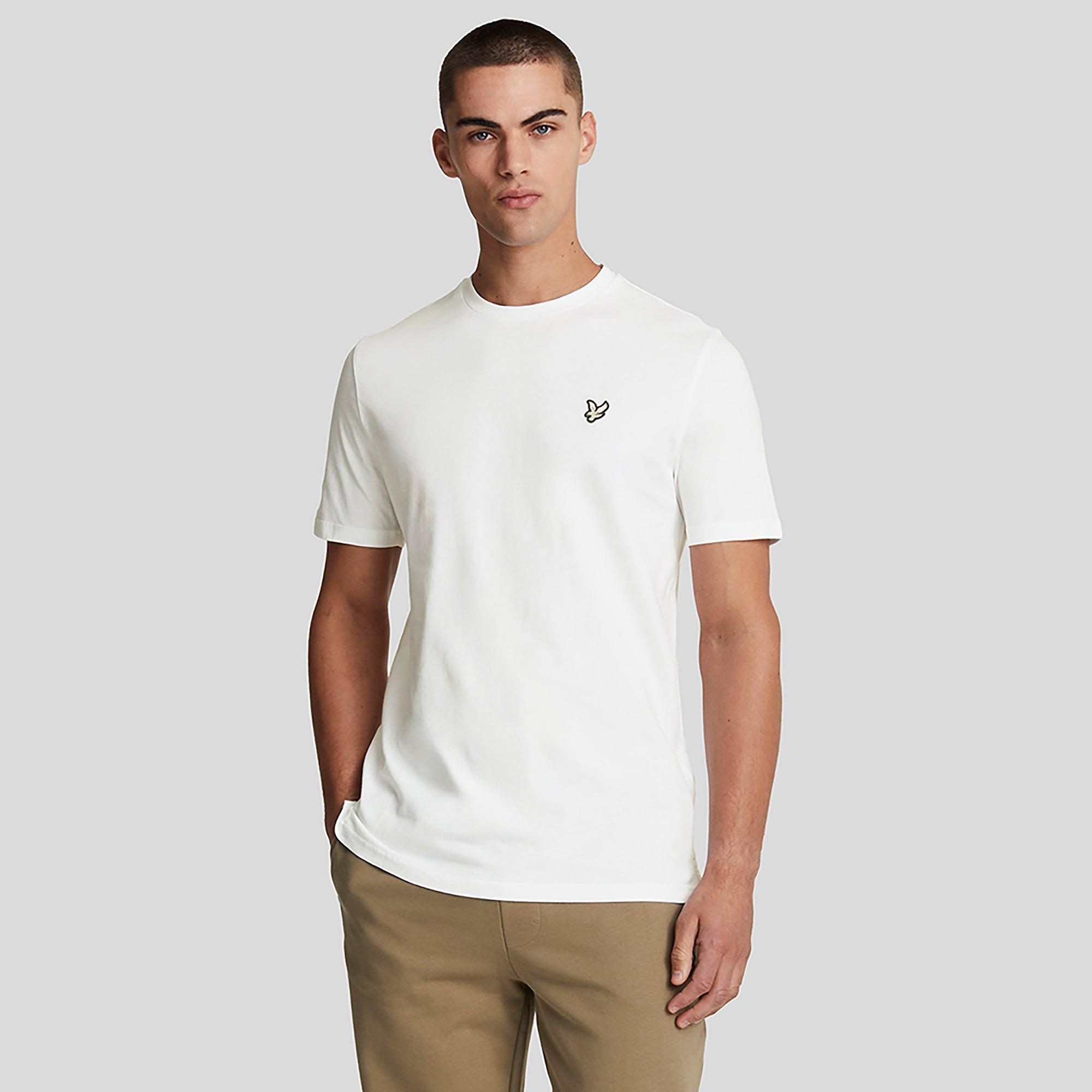 Product image 2 of 5 of Lyle & Scott Men's Premium Cotton Crewneck T-Shirt - White