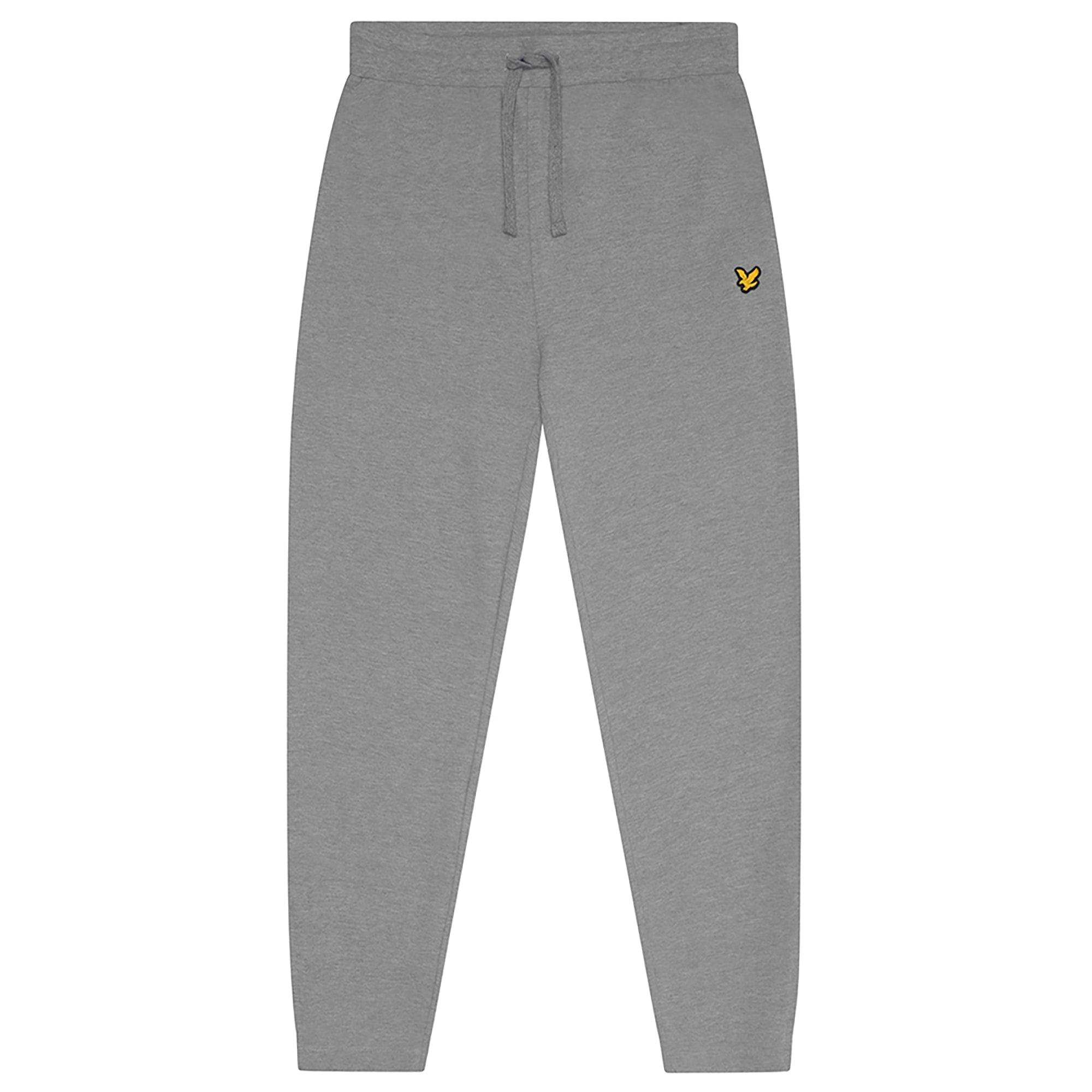 Product image 1 of 5 of Lyle & Scott Men's Sports Fly Fleece Trackies - Mid Grey Marl