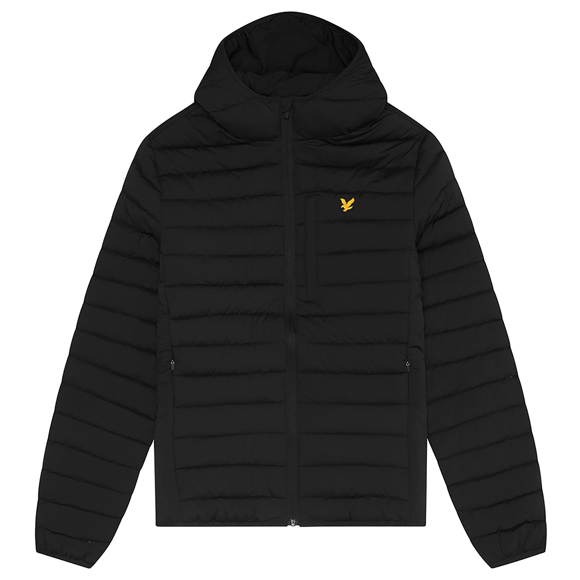 Product image 1 of 5 of Lyle & Scott Men's Sports Stretch Lightweight Quilted Jacket - Jet Black