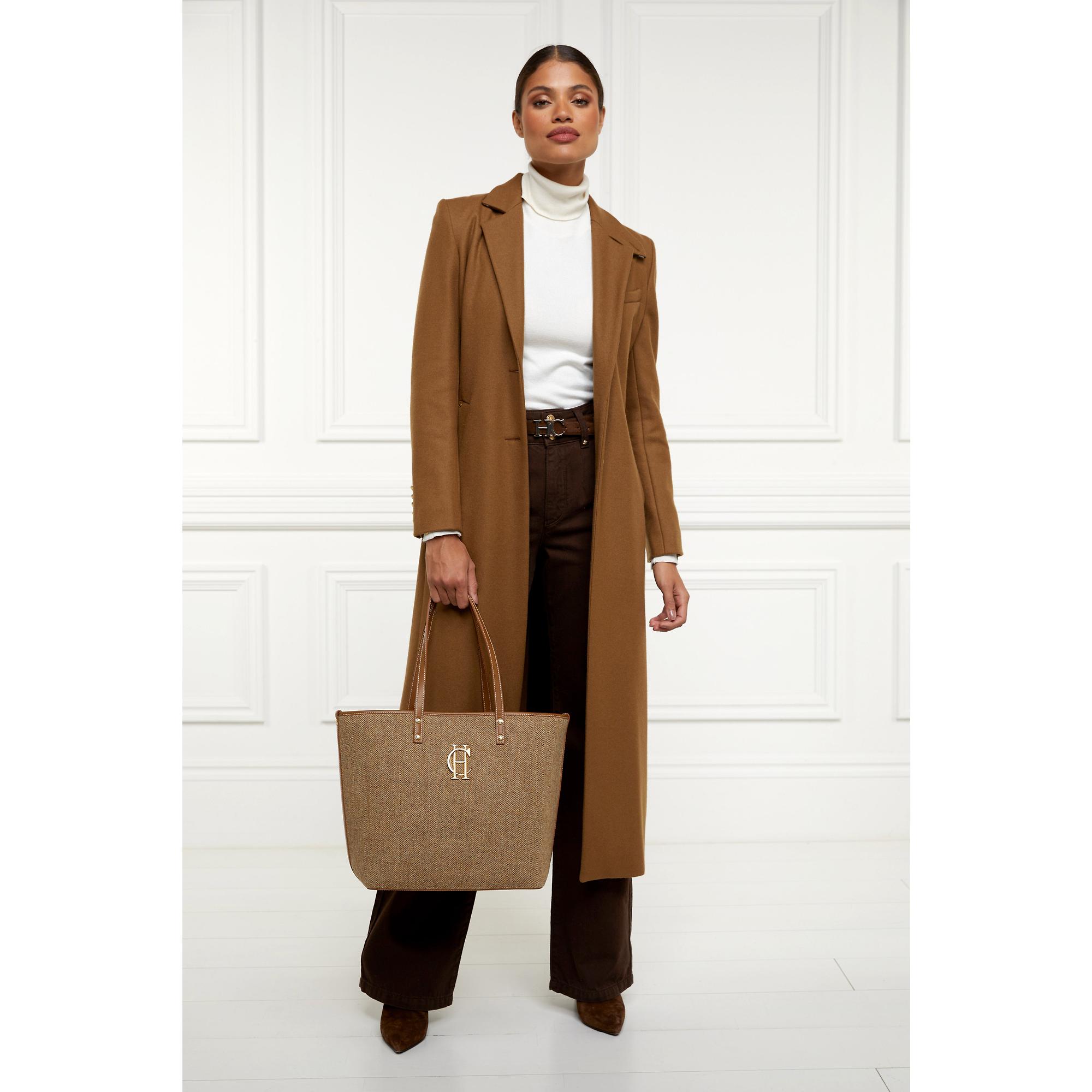 Product image 5 of 6 of Holland Cooper Women's Kensington Tote Bag - Tan Herringbone