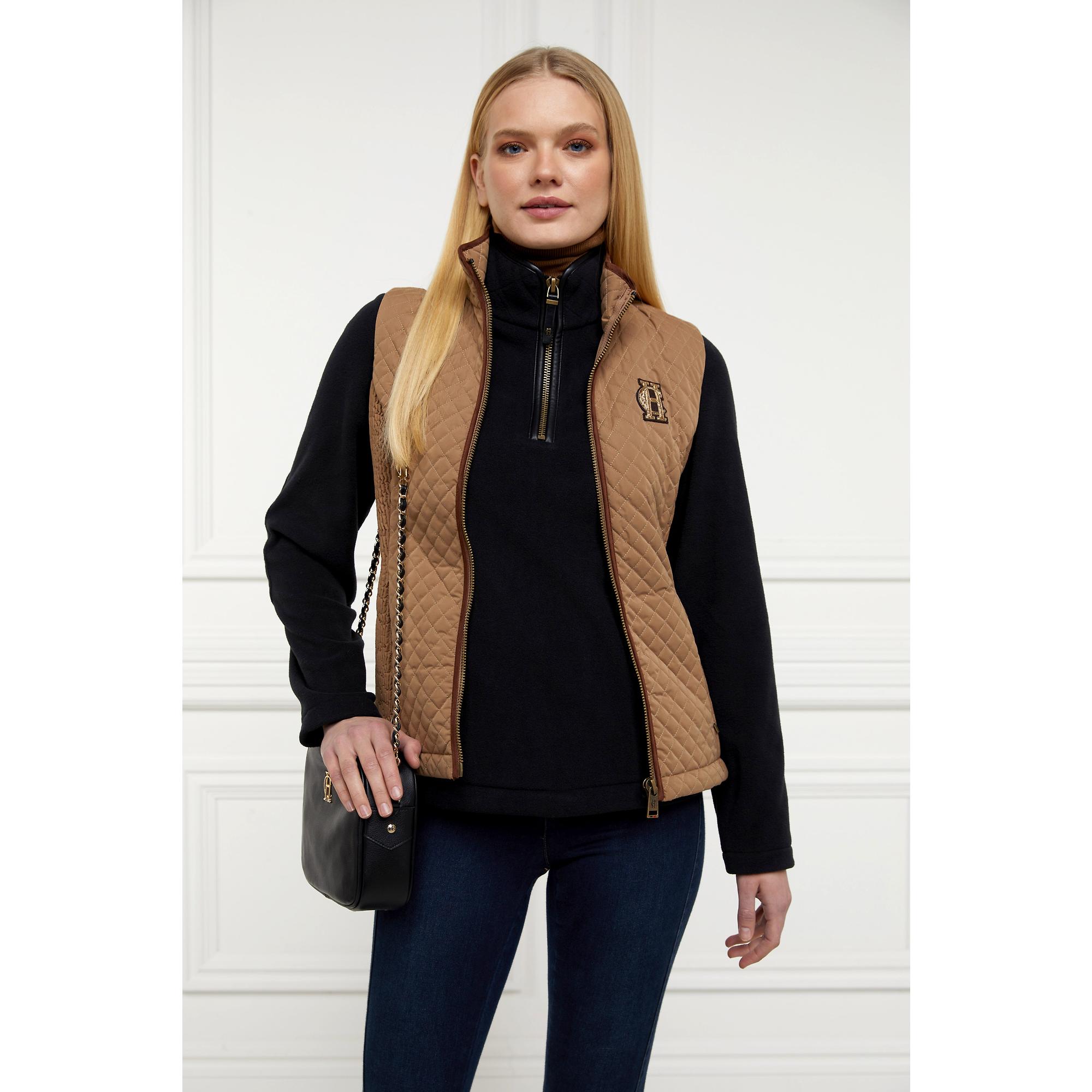 Product image 5 of 10 of Holland Cooper Women's Country Fleece Quarter Zip - Black