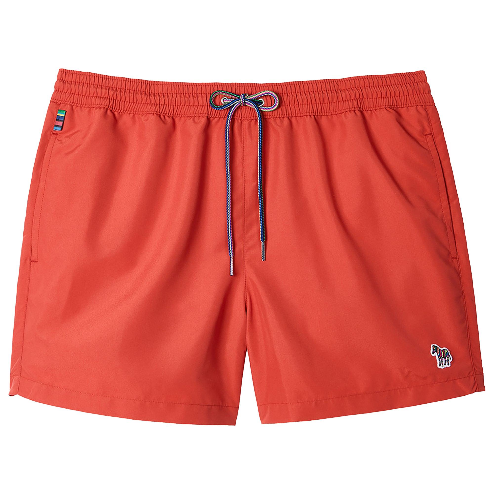Product image 1 of 2 of Paul Smith Men's Zebra Logo Swim Shorts - Burnt Orange