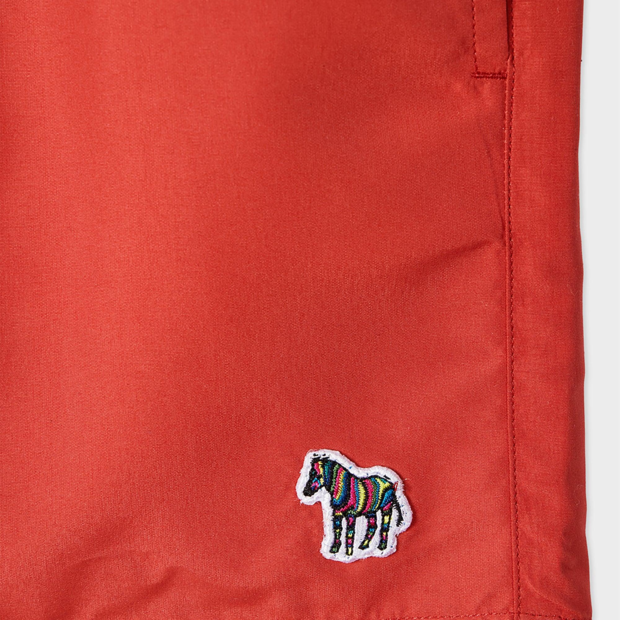 Product image 2 of 2 of Paul Smith Men's Zebra Logo Swim Shorts - Burnt Orange