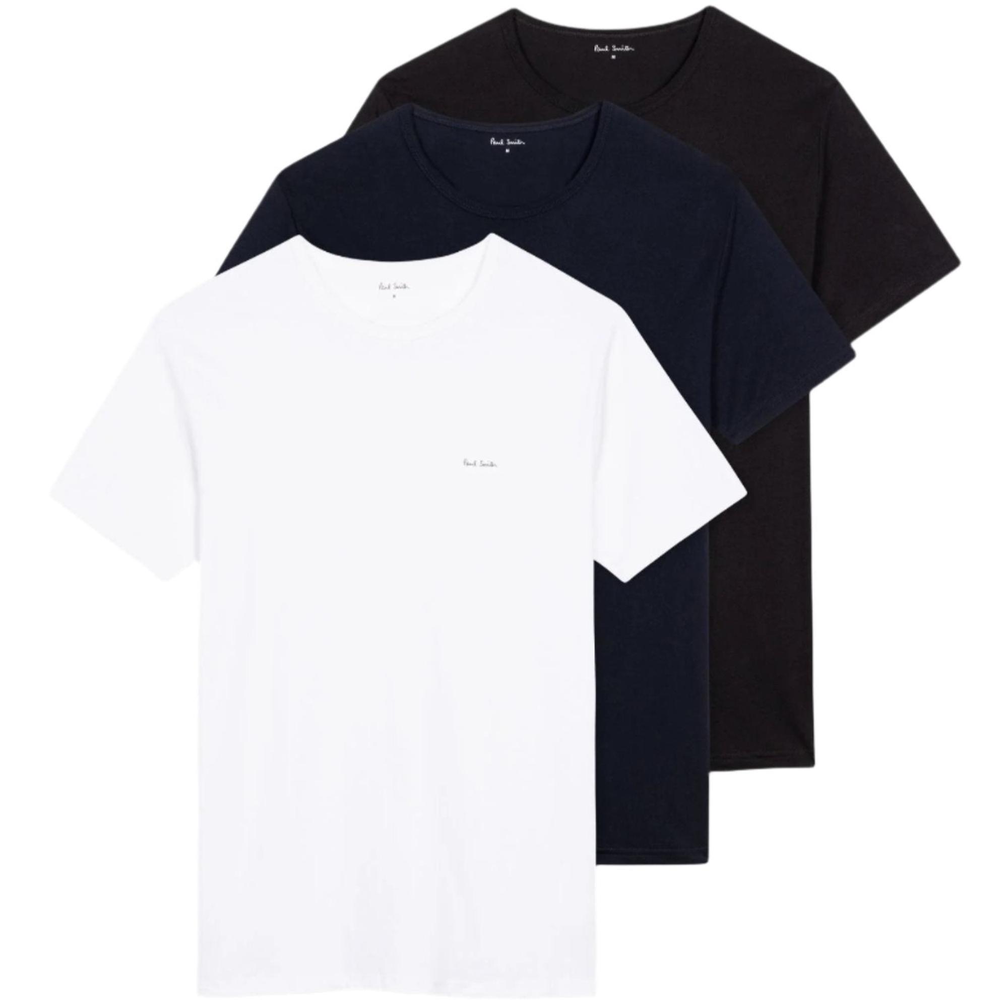 Product image 13 of 14 of Paul Smith Men's Logo Lounge T-Shirts - 3 Pack - Multicolour