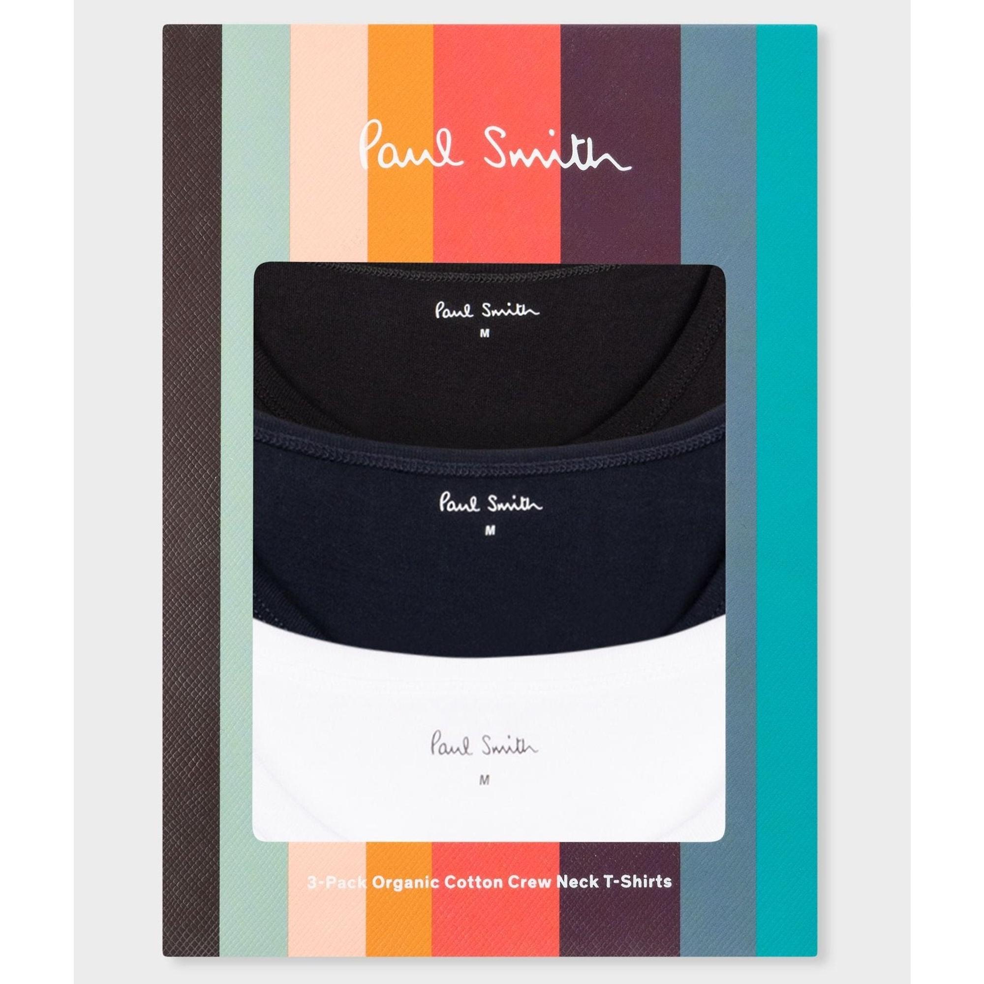 Product image 12 of 14 of Paul Smith Men's Logo Lounge T-Shirts - 3 Pack - Multicolour