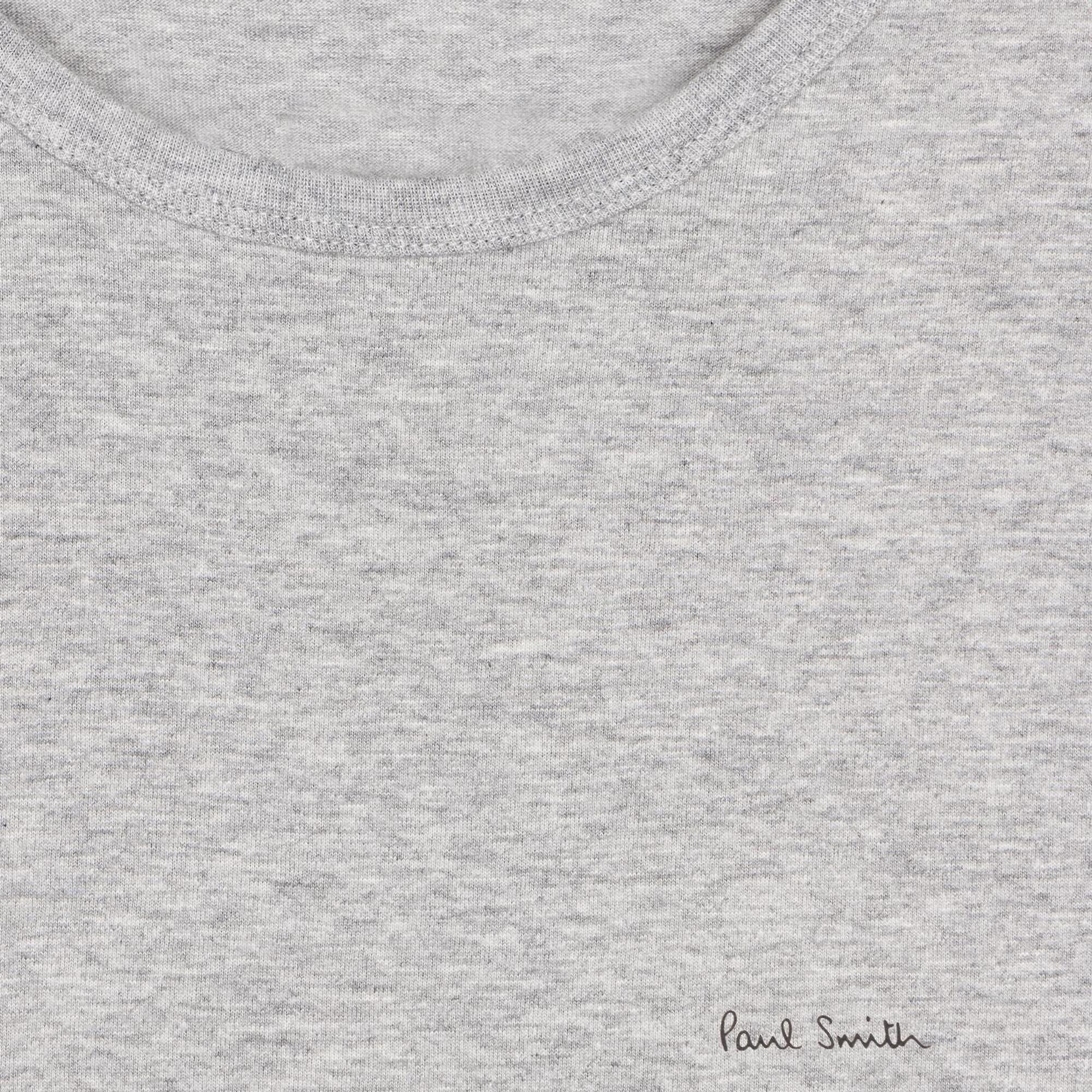 Product image 14 of 14 of Paul Smith Men's Organic Cotton Logo 5 Pack Lounge T-Shirts - Mixed